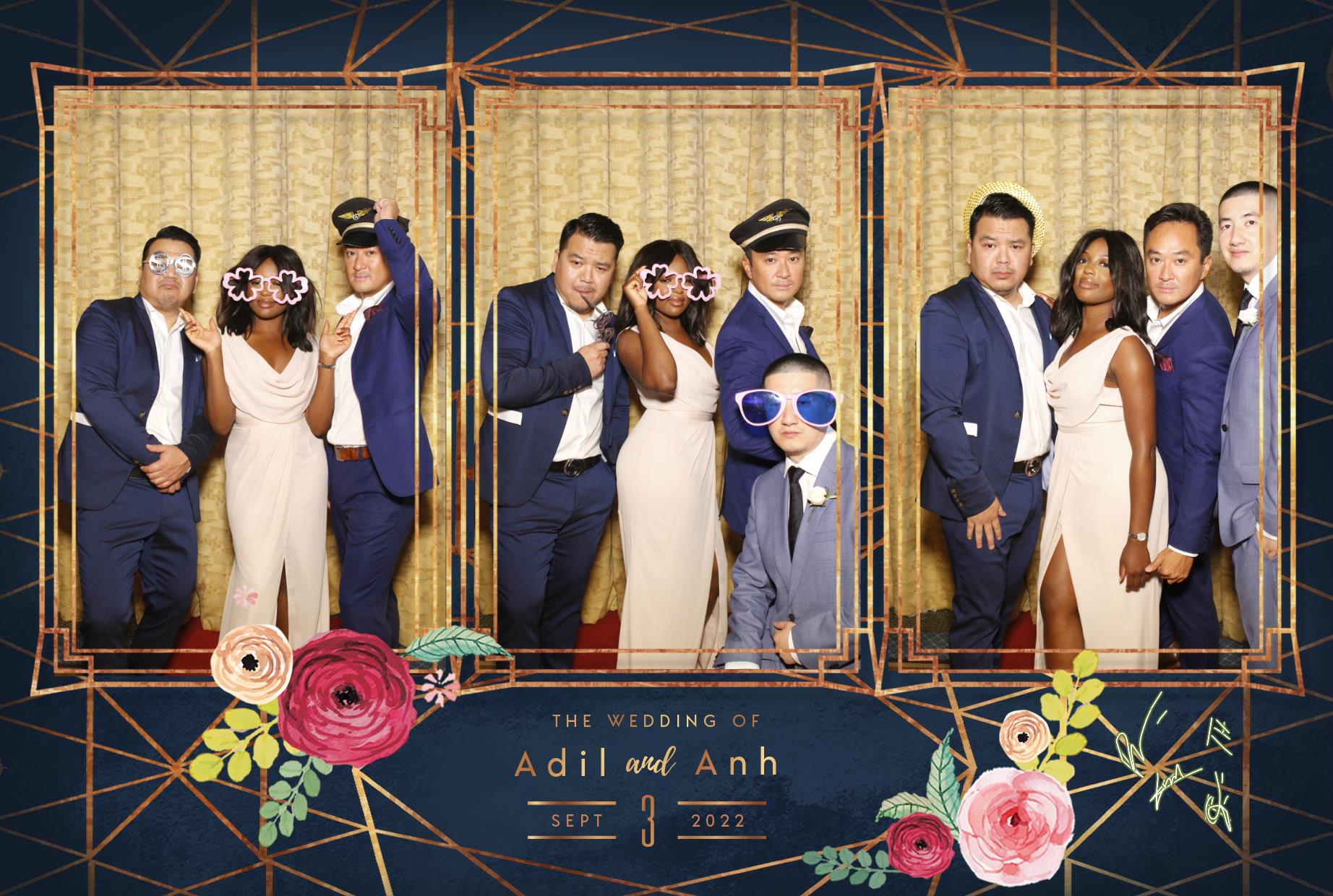Anh & Adil's Wedding  | View more photos from the event at gallery.myphotoboothexperience.co.uk/u/MyPhotoBoothExperienceLtd/Anh-Adils-Wedding