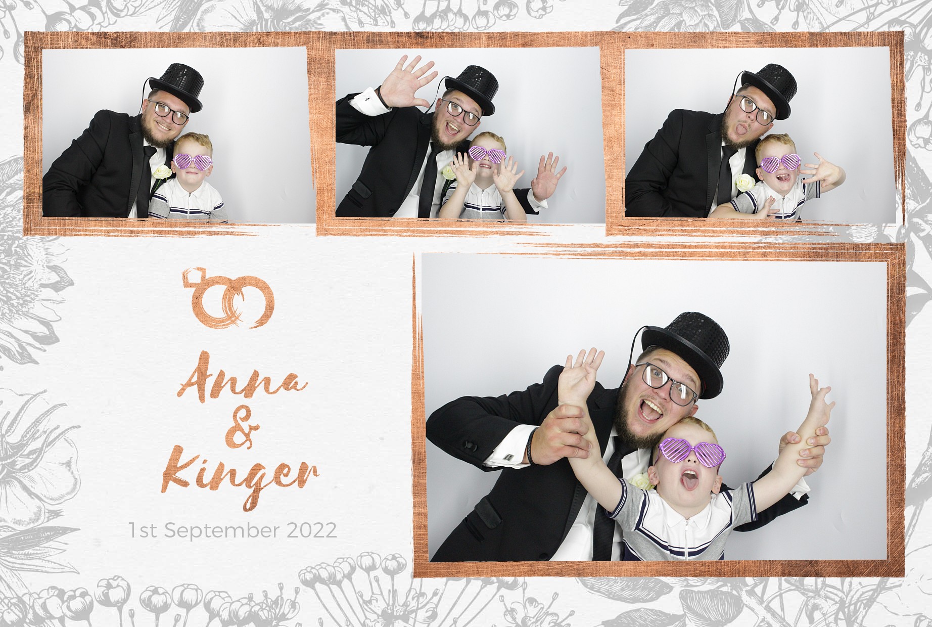 Anna & Kinger's Wedding | View more photos from the event at gallery.myphotoboothexperience.co.uk/u/MyPhotoBoothExperienceLtd/Anna-Kingers-Wedding