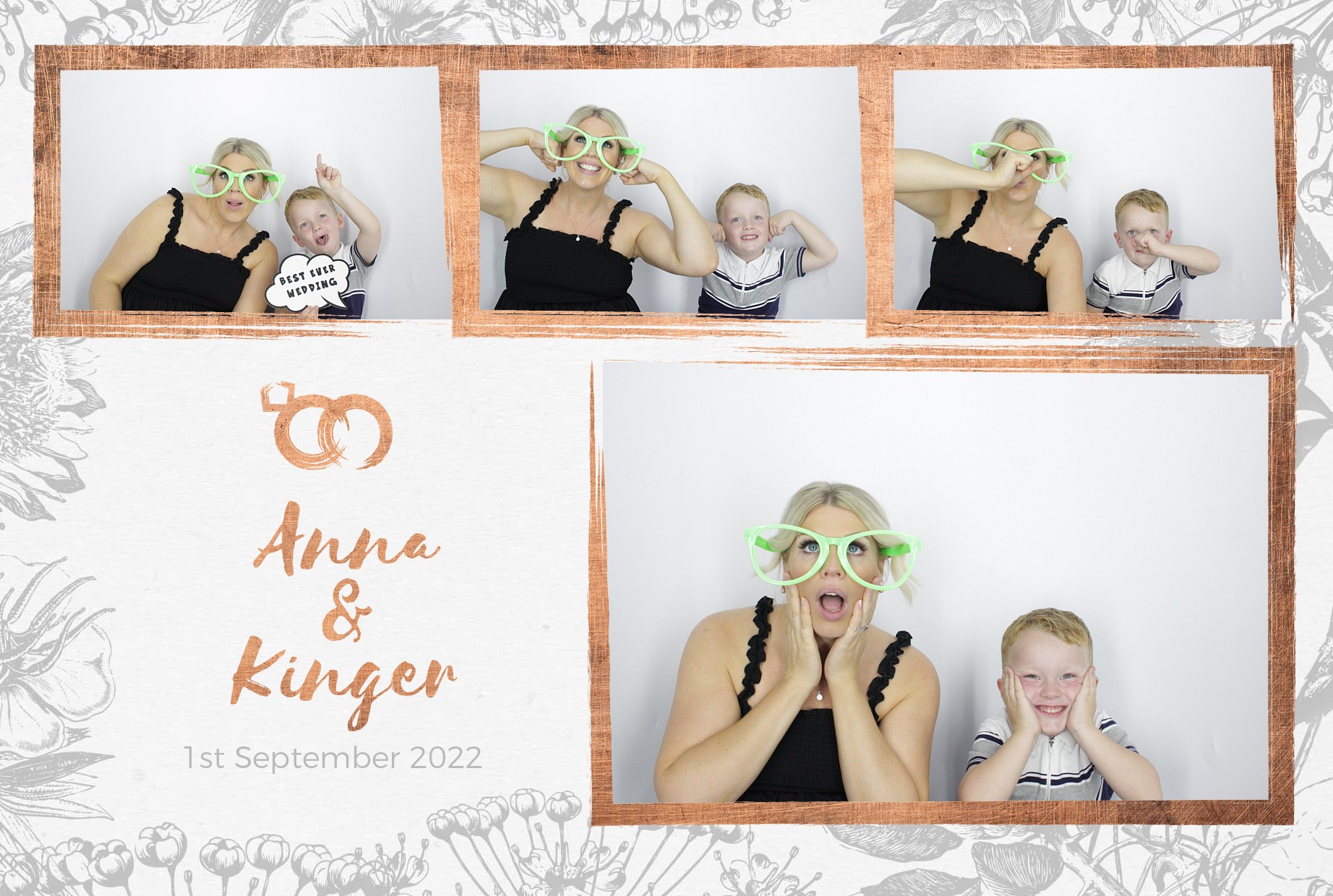 Anna & Kinger's Wedding | View more photos from the event at gallery.myphotoboothexperience.co.uk/u/MyPhotoBoothExperienceLtd/Anna-Kingers-Wedding