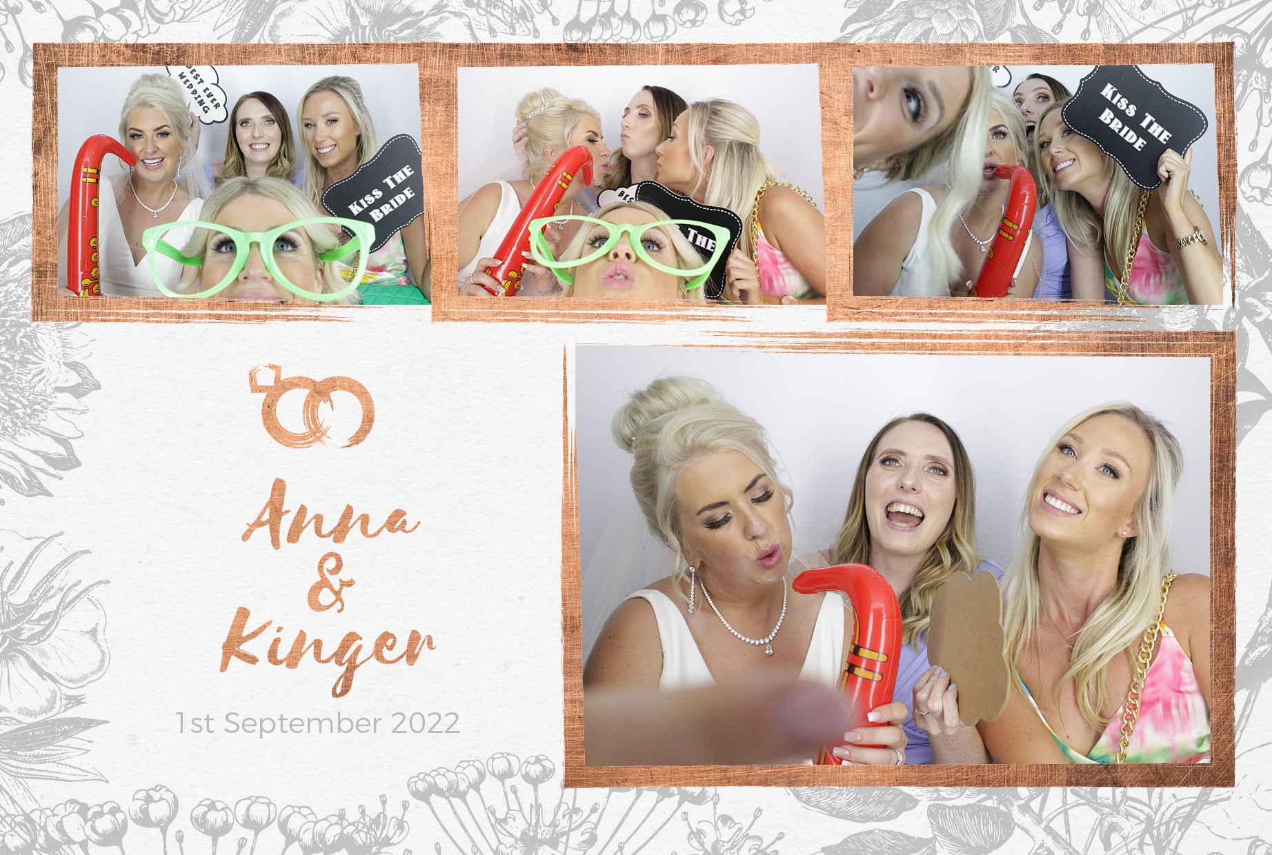 Anna & Kinger's Wedding | View more photos from the event at gallery.myphotoboothexperience.co.uk/u/MyPhotoBoothExperienceLtd/Anna-Kingers-Wedding