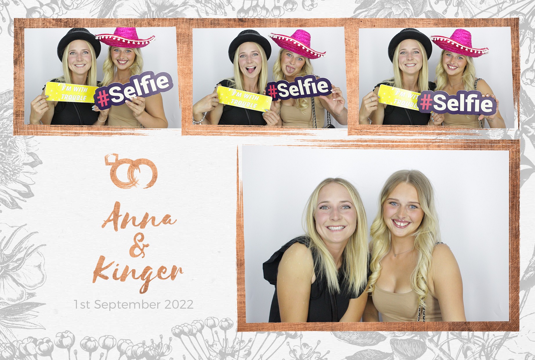 Anna & Kinger's Wedding | View more photos from the event at gallery.myphotoboothexperience.co.uk/u/MyPhotoBoothExperienceLtd/Anna-Kingers-Wedding