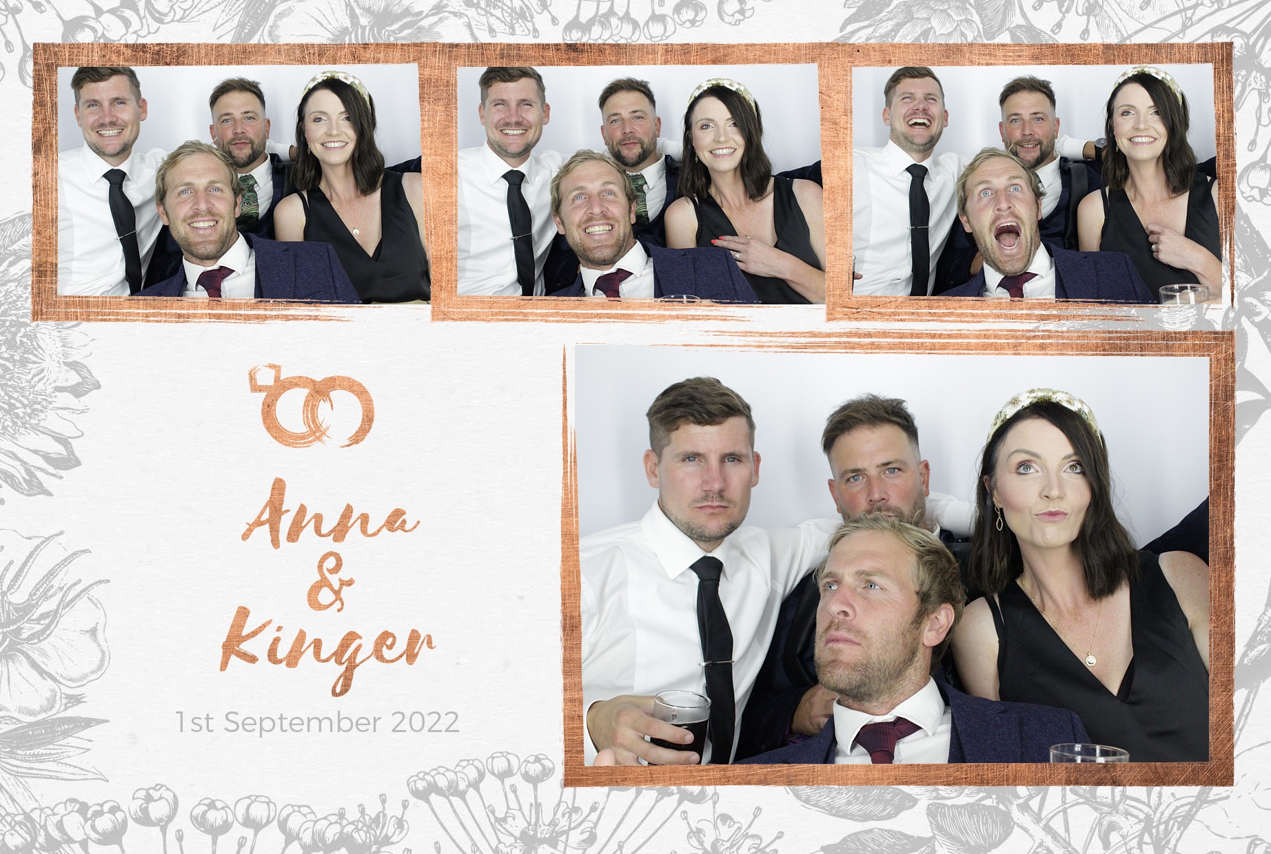 Anna & Kinger's Wedding | View more photos from the event at gallery.myphotoboothexperience.co.uk/u/MyPhotoBoothExperienceLtd/Anna-Kingers-Wedding