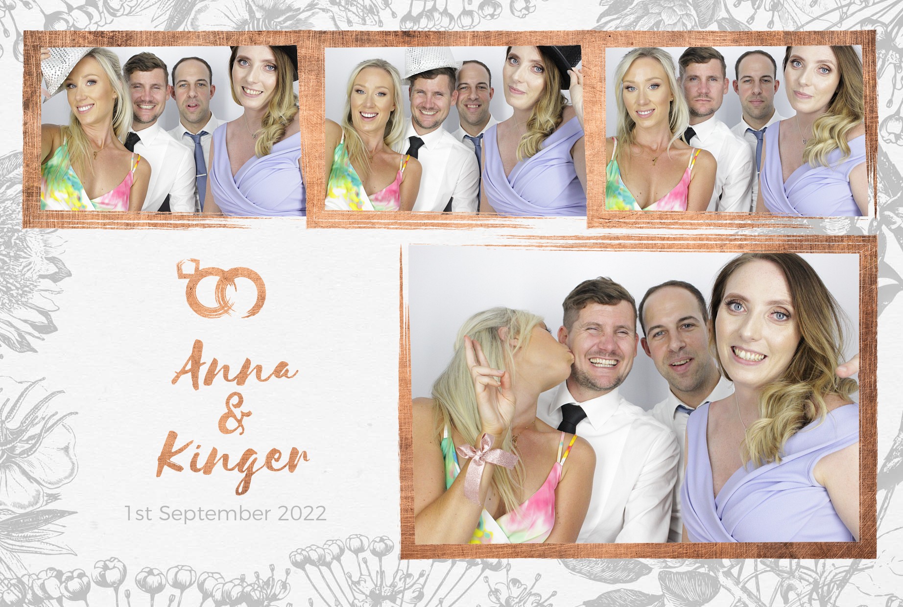 Anna & Kinger's Wedding | View more photos from the event at gallery.myphotoboothexperience.co.uk/u/MyPhotoBoothExperienceLtd/Anna-Kingers-Wedding