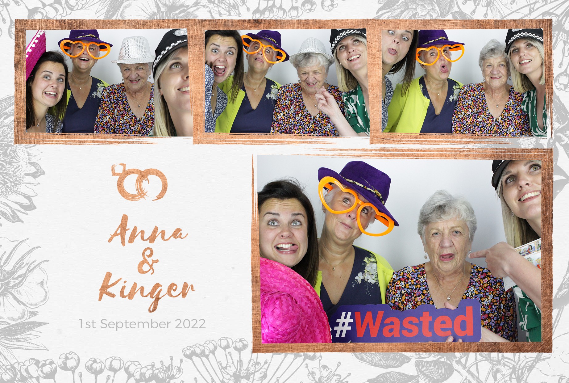 Anna & Kinger's Wedding | View more photos from the event at gallery.myphotoboothexperience.co.uk/u/MyPhotoBoothExperienceLtd/Anna-Kingers-Wedding