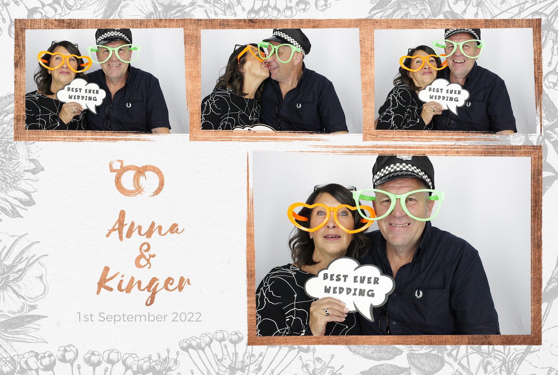 Anna & Kinger's Wedding | View more photos from the event at gallery.myphotoboothexperience.co.uk/u/MyPhotoBoothExperienceLtd/Anna-Kingers-Wedding