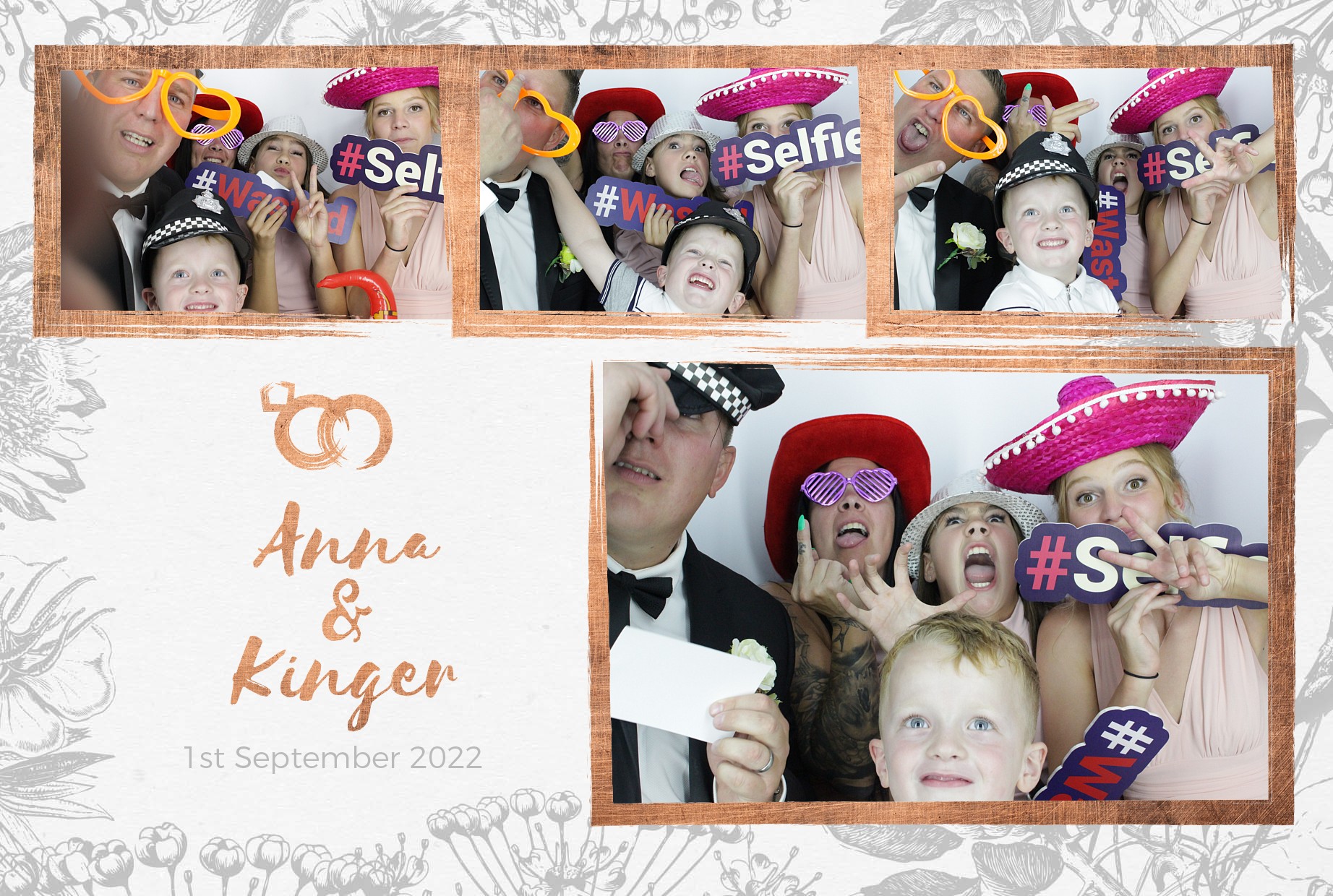 Anna & Kinger's Wedding | View more photos from the event at gallery.myphotoboothexperience.co.uk/u/MyPhotoBoothExperienceLtd/Anna-Kingers-Wedding