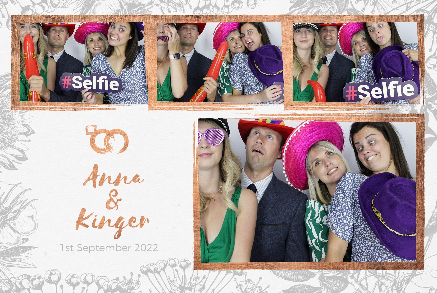 Anna & Kinger's Wedding | View more photos from the event at gallery.myphotoboothexperience.co.uk/u/MyPhotoBoothExperienceLtd/Anna-Kingers-Wedding