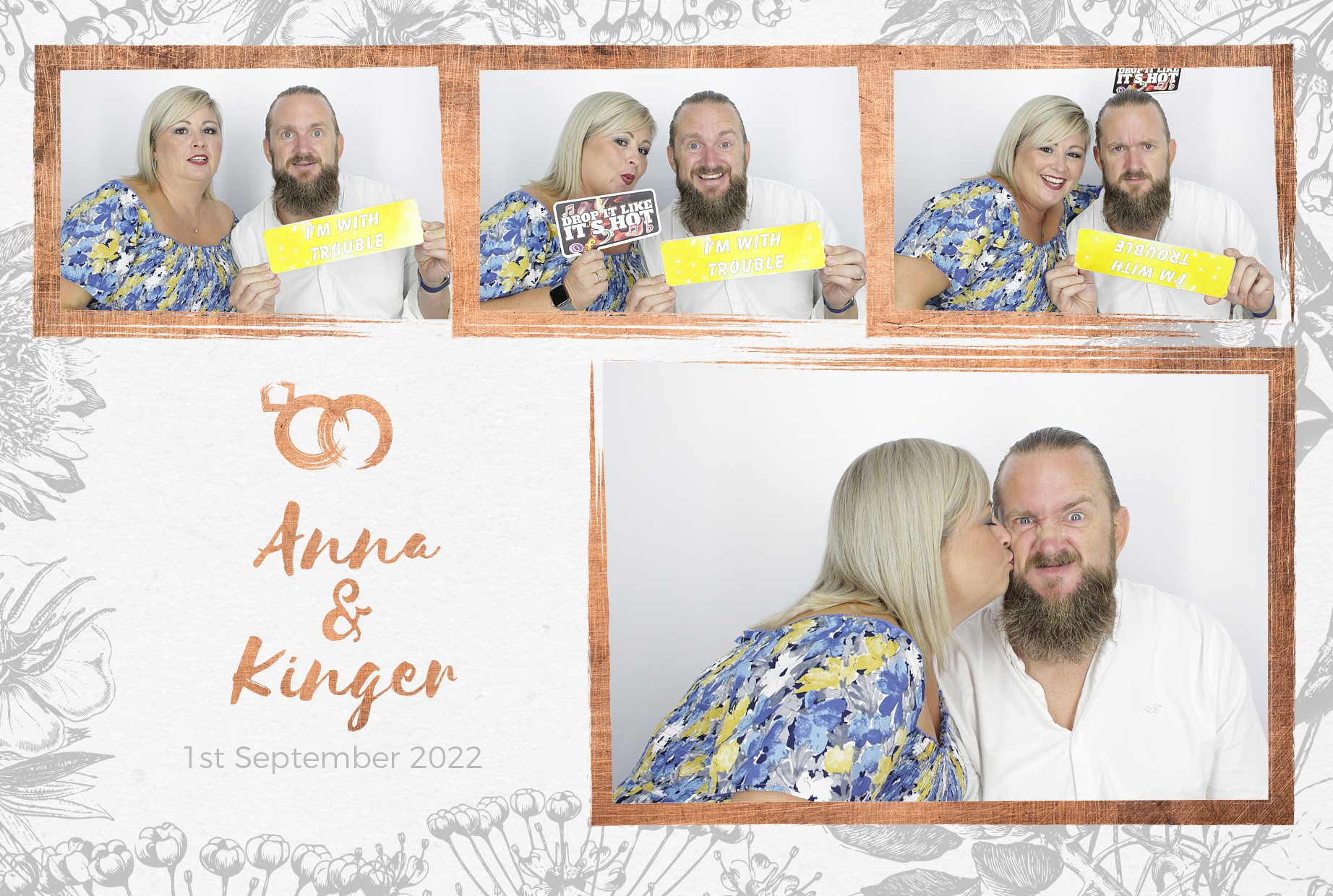 Anna & Kinger's Wedding | View more photos from the event at gallery.myphotoboothexperience.co.uk/u/MyPhotoBoothExperienceLtd/Anna-Kingers-Wedding