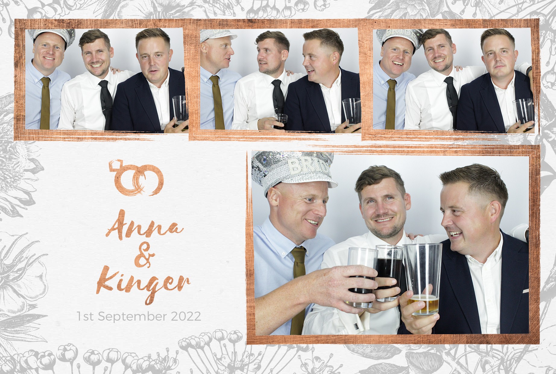 Anna & Kinger's Wedding | View more photos from the event at gallery.myphotoboothexperience.co.uk/u/MyPhotoBoothExperienceLtd/Anna-Kingers-Wedding
