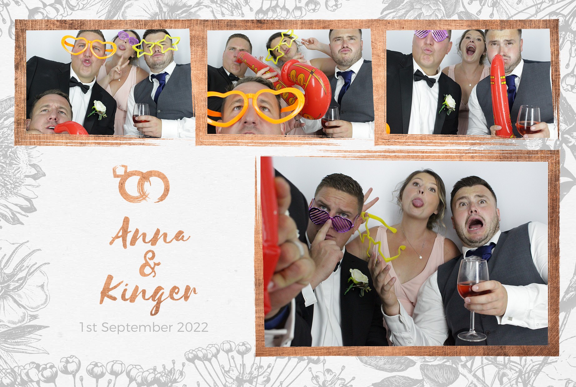 Anna & Kinger's Wedding | View more photos from the event at gallery.myphotoboothexperience.co.uk/u/MyPhotoBoothExperienceLtd/Anna-Kingers-Wedding