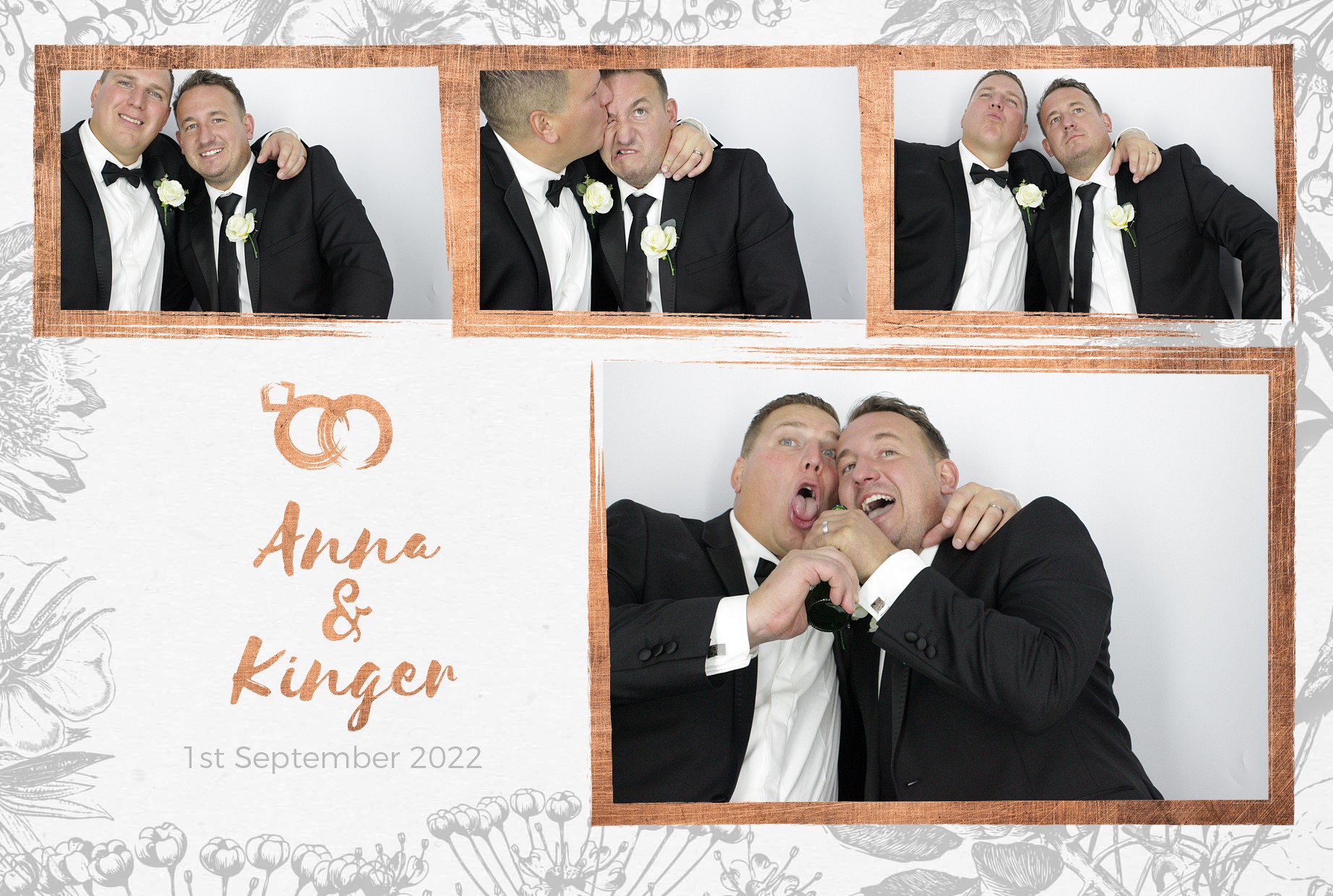 Anna & Kinger's Wedding | View more photos from the event at gallery.myphotoboothexperience.co.uk/u/MyPhotoBoothExperienceLtd/Anna-Kingers-Wedding