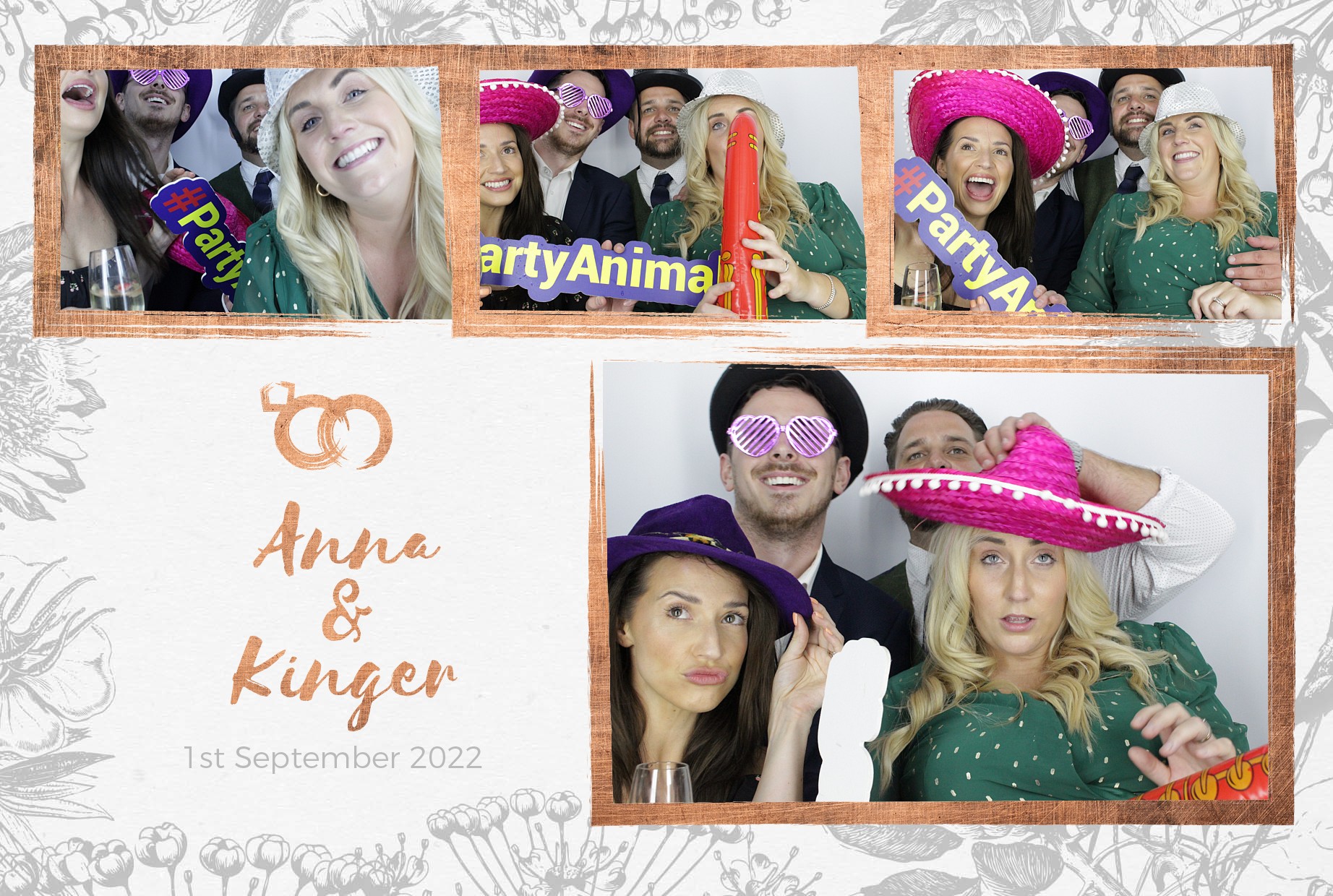 Anna & Kinger's Wedding | View more photos from the event at gallery.myphotoboothexperience.co.uk/u/MyPhotoBoothExperienceLtd/Anna-Kingers-Wedding