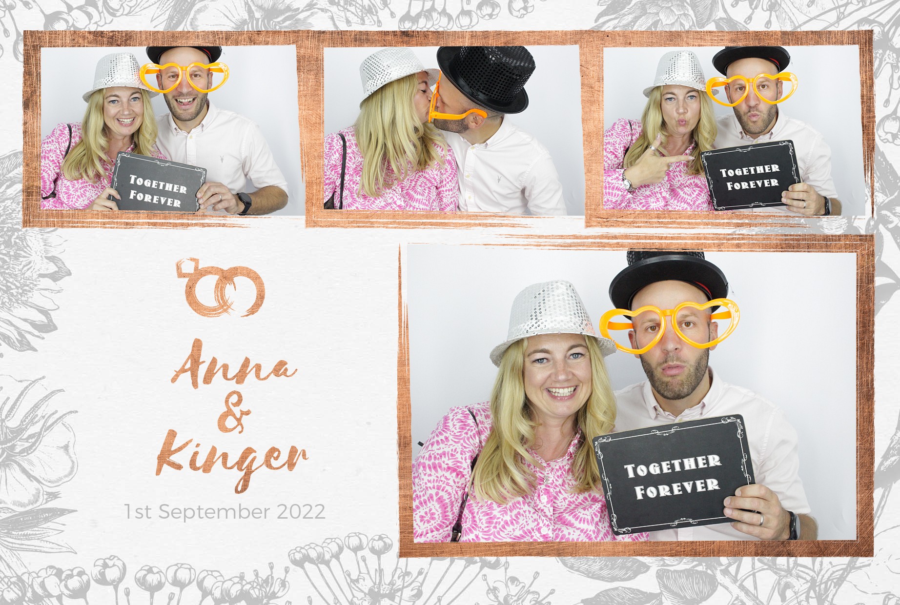 Anna & Kinger's Wedding | View more photos from the event at gallery.myphotoboothexperience.co.uk/u/MyPhotoBoothExperienceLtd/Anna-Kingers-Wedding