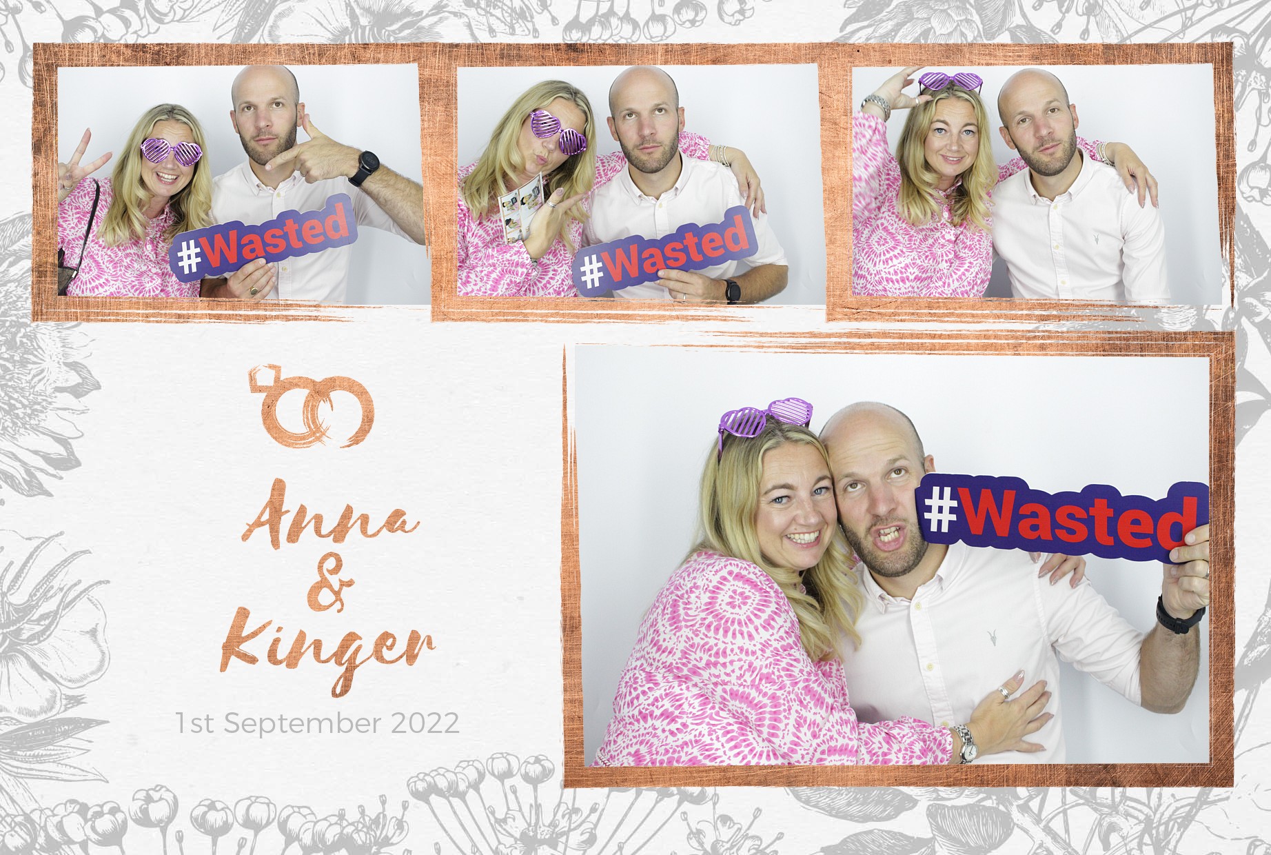 Anna & Kinger's Wedding | View more photos from the event at gallery.myphotoboothexperience.co.uk/u/MyPhotoBoothExperienceLtd/Anna-Kingers-Wedding