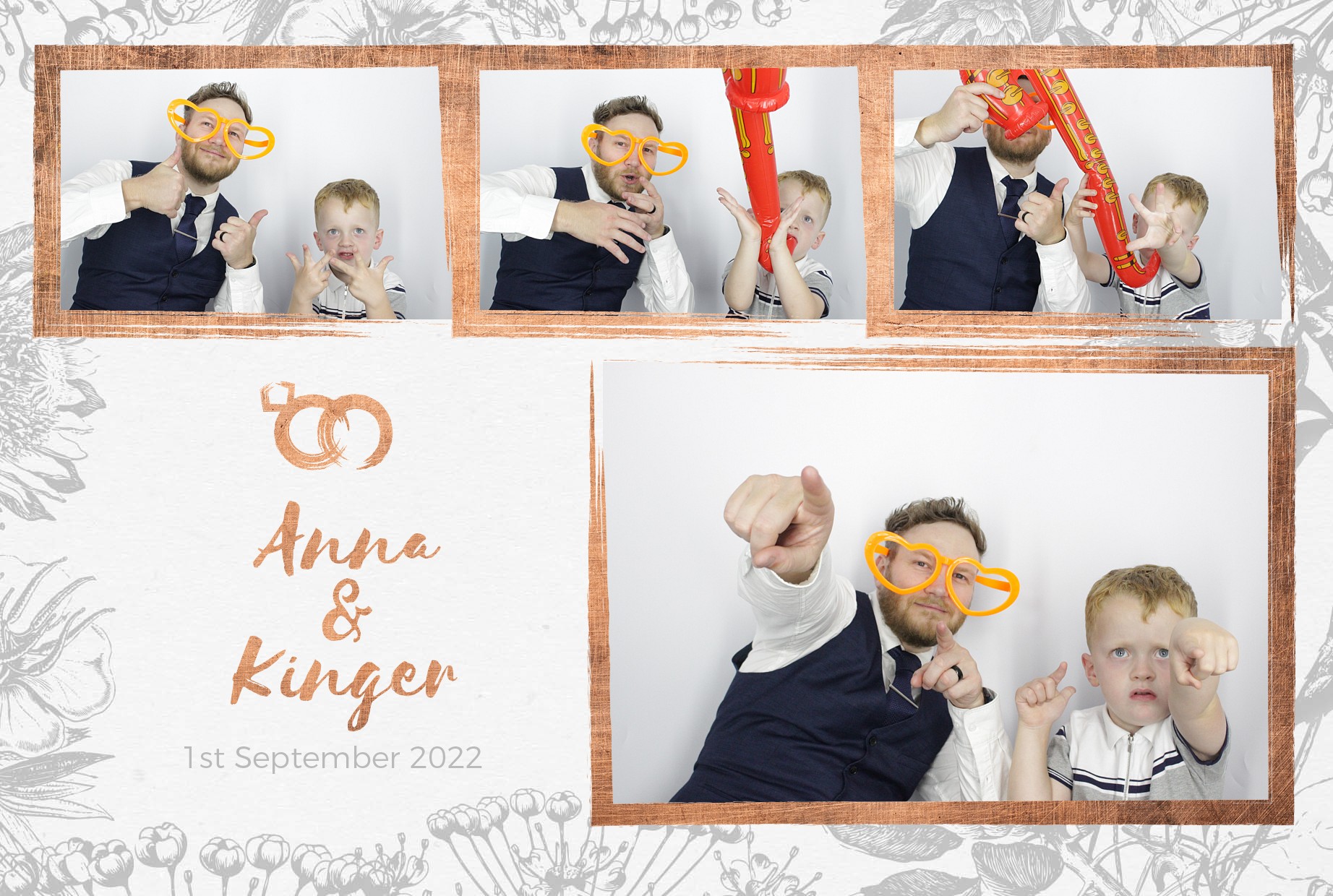 Anna & Kinger's Wedding | View more photos from the event at gallery.myphotoboothexperience.co.uk/u/MyPhotoBoothExperienceLtd/Anna-Kingers-Wedding