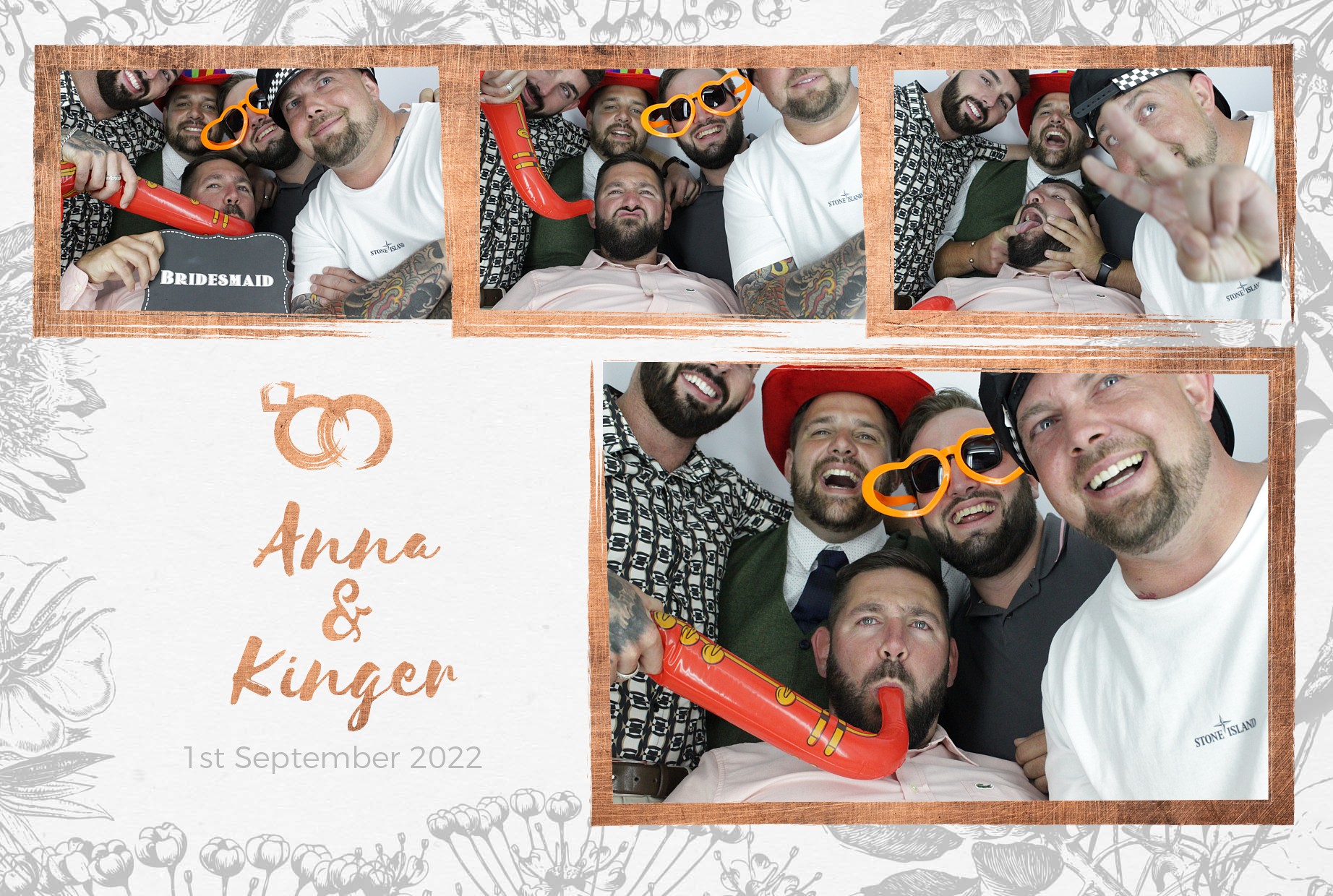 Anna & Kinger's Wedding | View more photos from the event at gallery.myphotoboothexperience.co.uk/u/MyPhotoBoothExperienceLtd/Anna-Kingers-Wedding