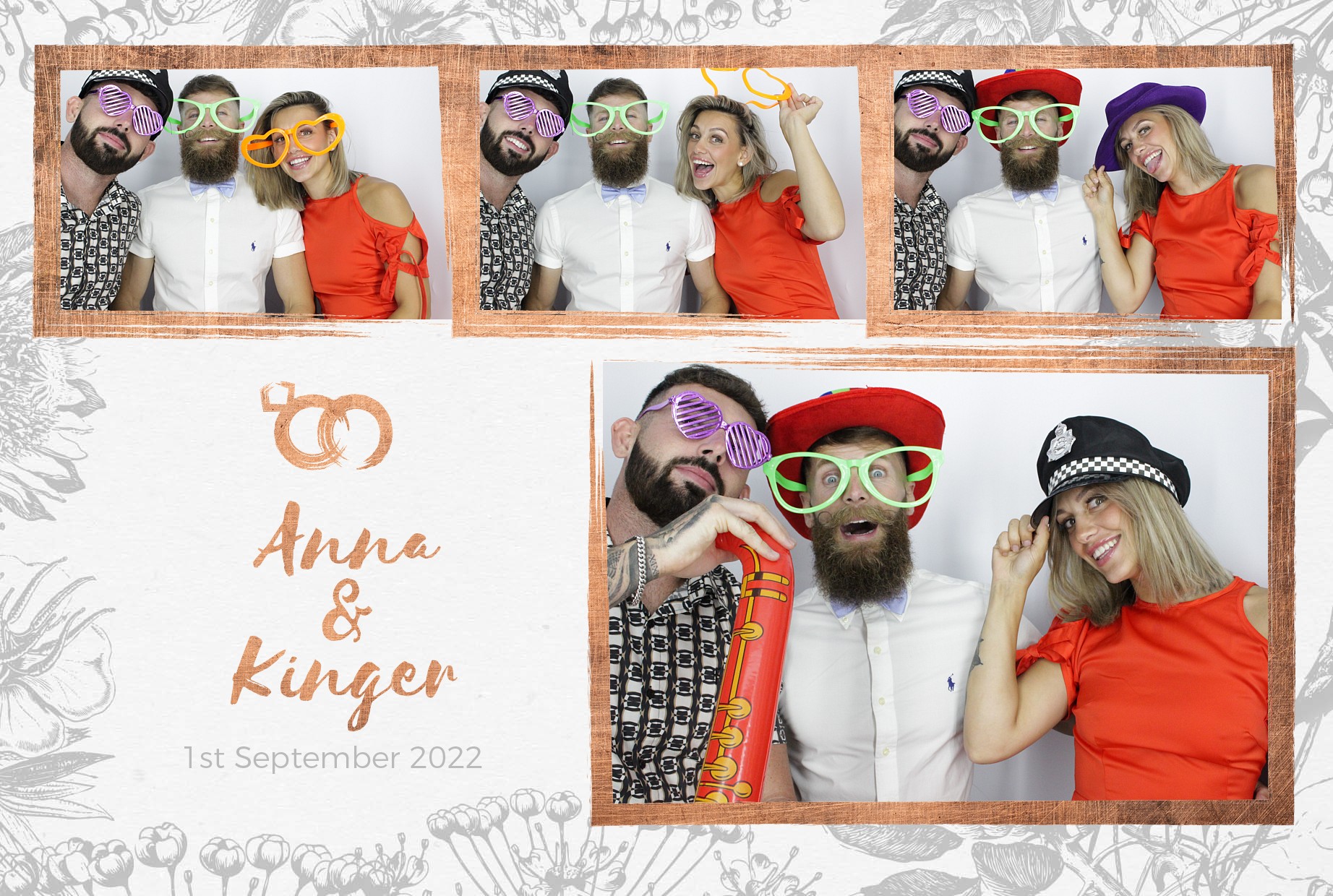 Anna & Kinger's Wedding | View more photos from the event at gallery.myphotoboothexperience.co.uk/u/MyPhotoBoothExperienceLtd/Anna-Kingers-Wedding