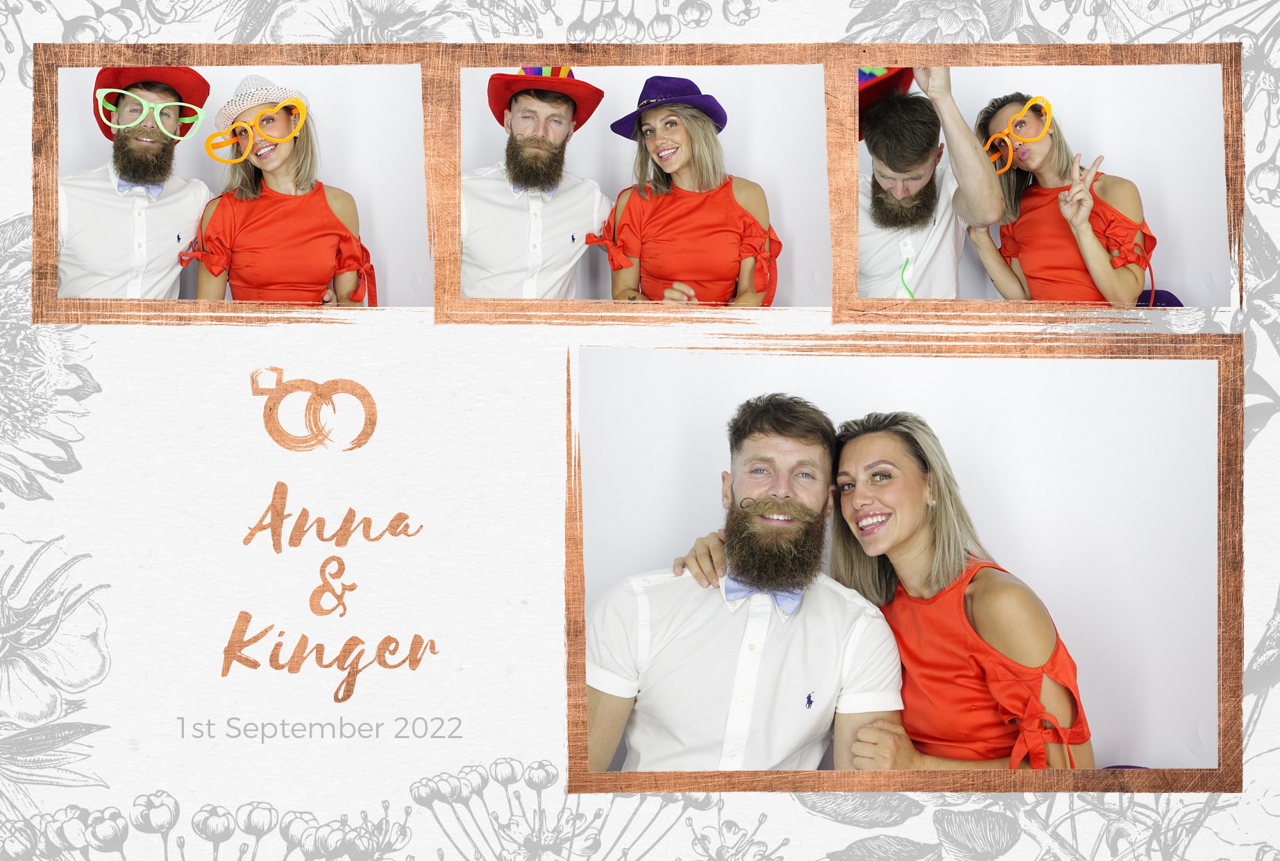 Anna & Kinger's Wedding | View more photos from the event at gallery.myphotoboothexperience.co.uk/u/MyPhotoBoothExperienceLtd/Anna-Kingers-Wedding