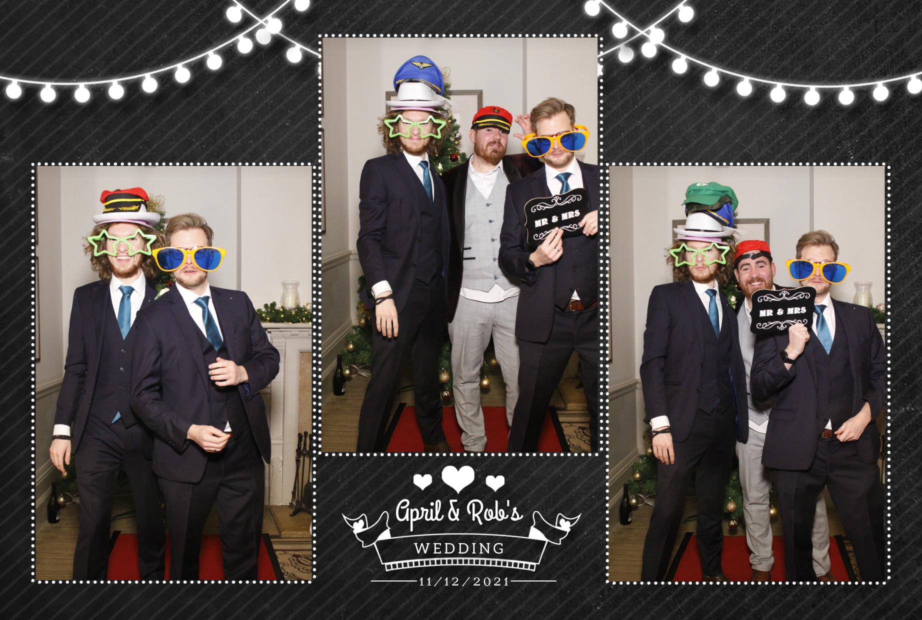 April & Rob's Wedding  | View more photos from the event at gallery.myphotoboothexperience.co.uk/u/MyPhotoBoothExperienceLtd/April-Robs-Wedding