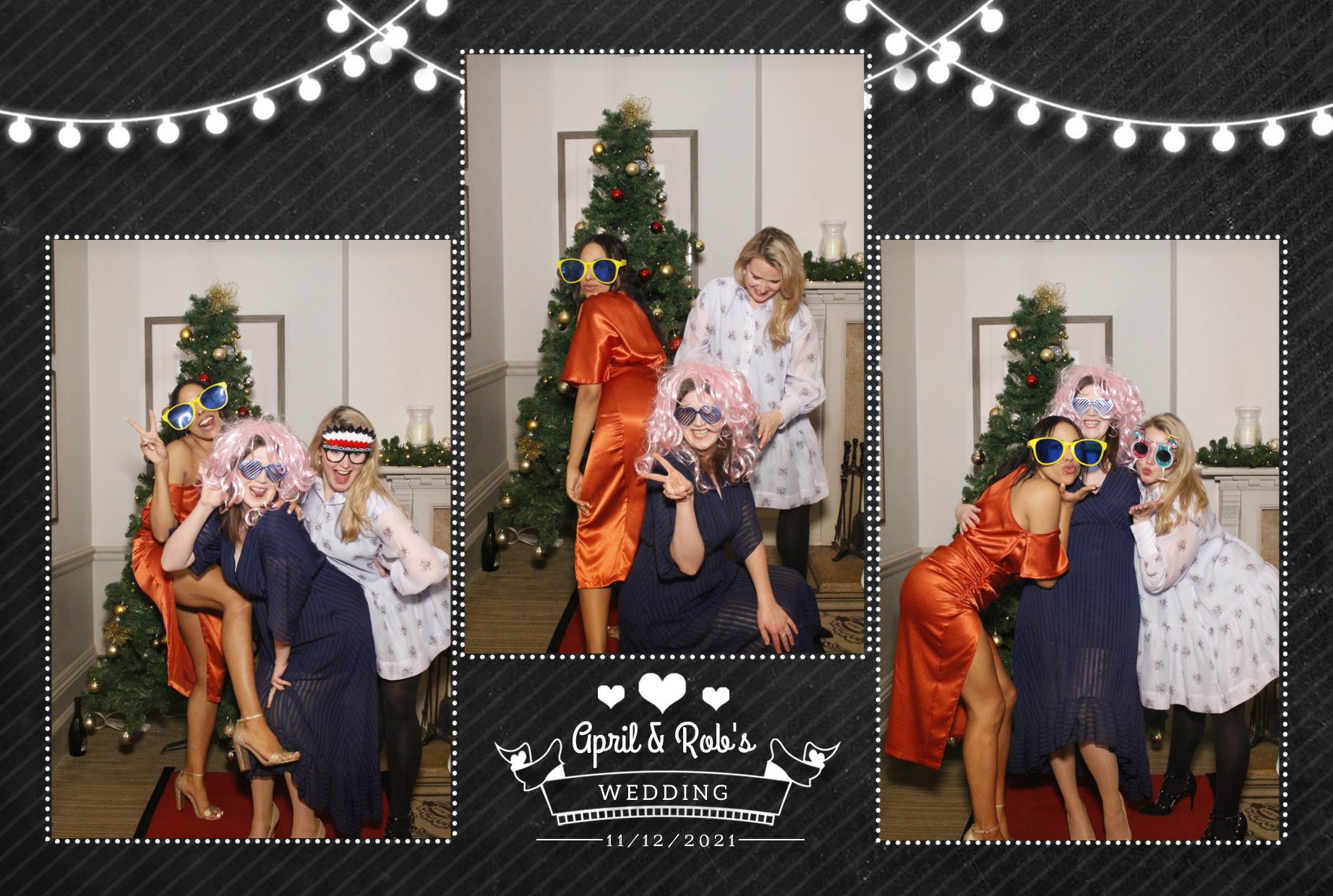 April & Rob's Wedding  | View more photos from the event at gallery.myphotoboothexperience.co.uk/u/MyPhotoBoothExperienceLtd/April-Robs-Wedding