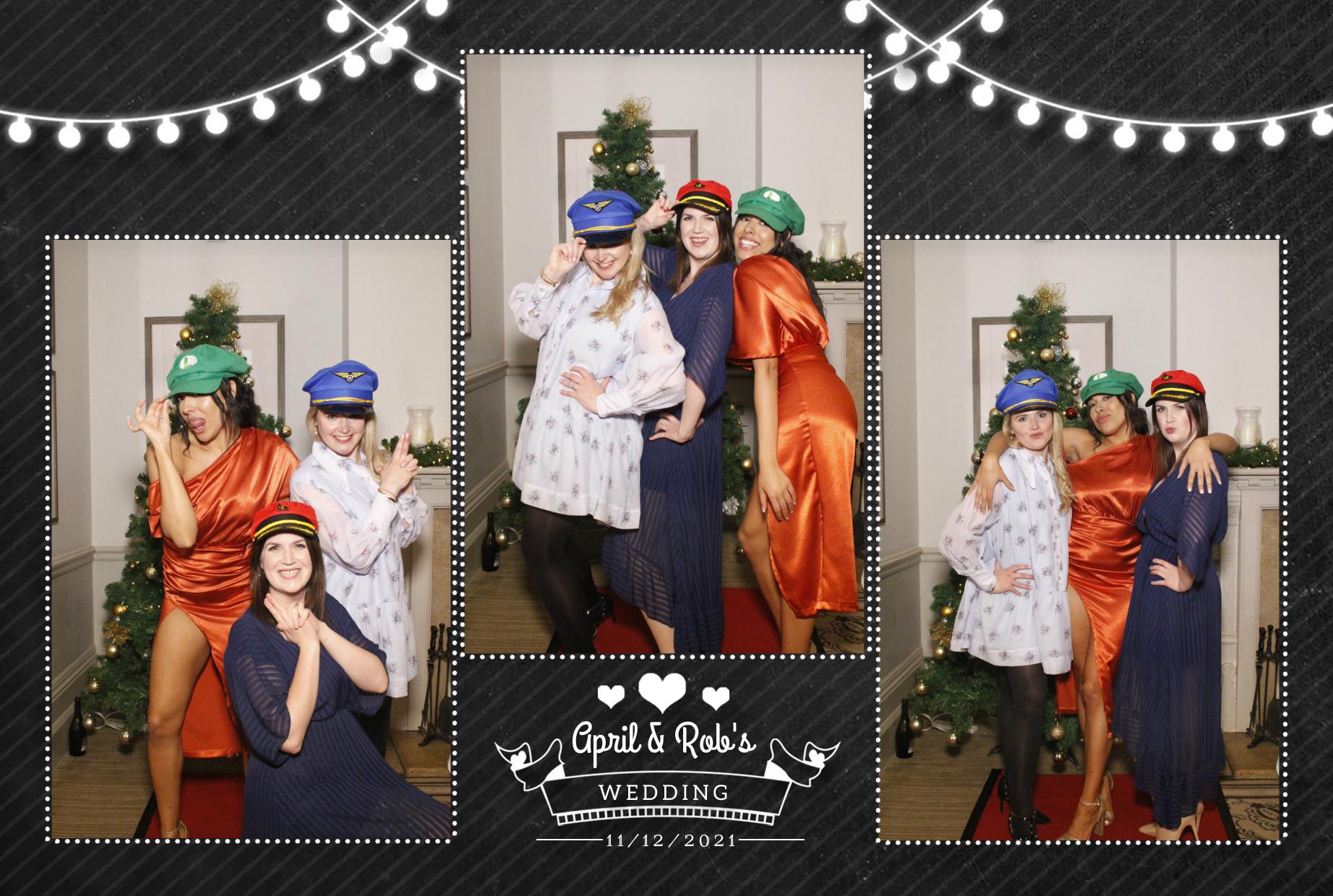 April & Rob's Wedding  | View more photos from the event at gallery.myphotoboothexperience.co.uk/u/MyPhotoBoothExperienceLtd/April-Robs-Wedding