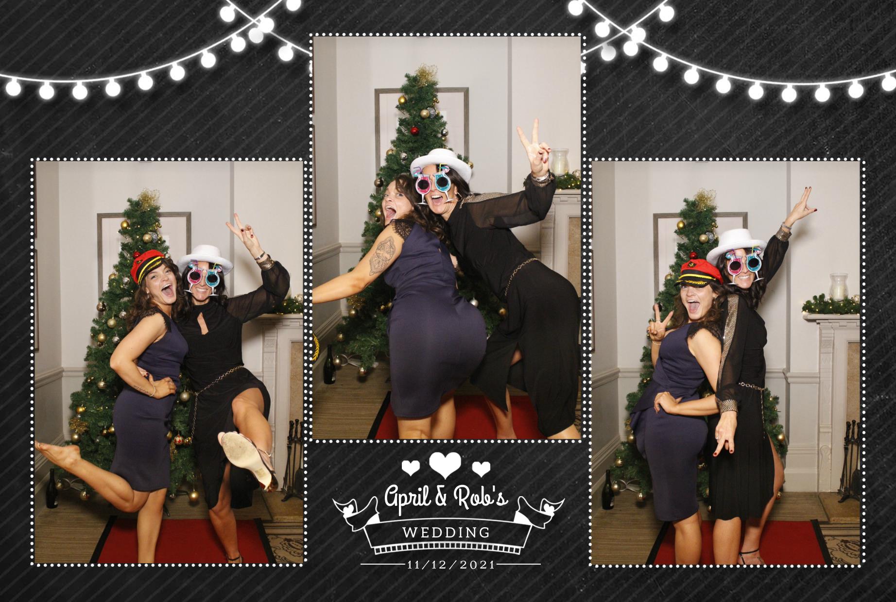 April & Rob's Wedding  | View more photos from the event at gallery.myphotoboothexperience.co.uk/u/MyPhotoBoothExperienceLtd/April-Robs-Wedding