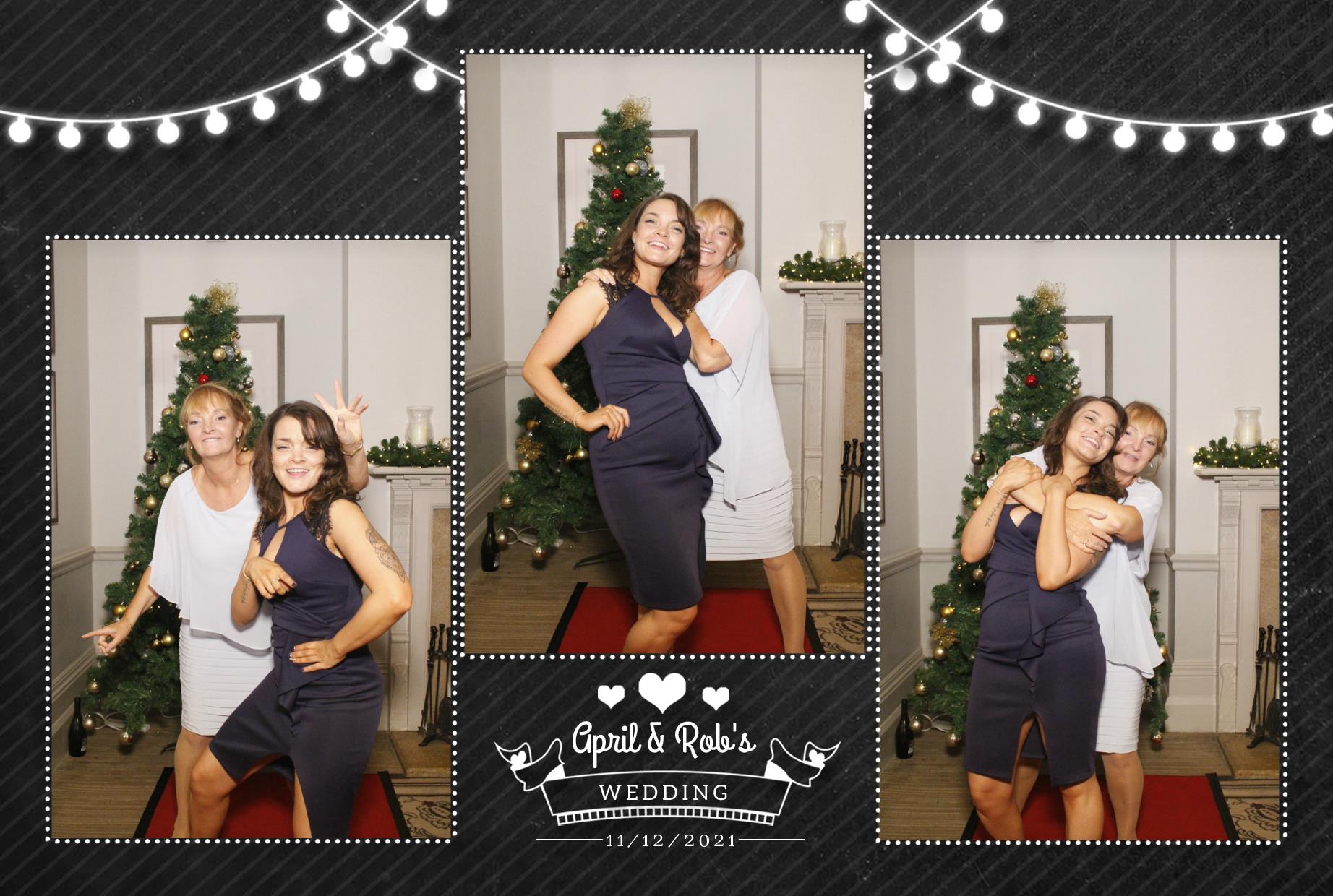 April & Rob's Wedding  | View more photos from the event at gallery.myphotoboothexperience.co.uk/u/MyPhotoBoothExperienceLtd/April-Robs-Wedding