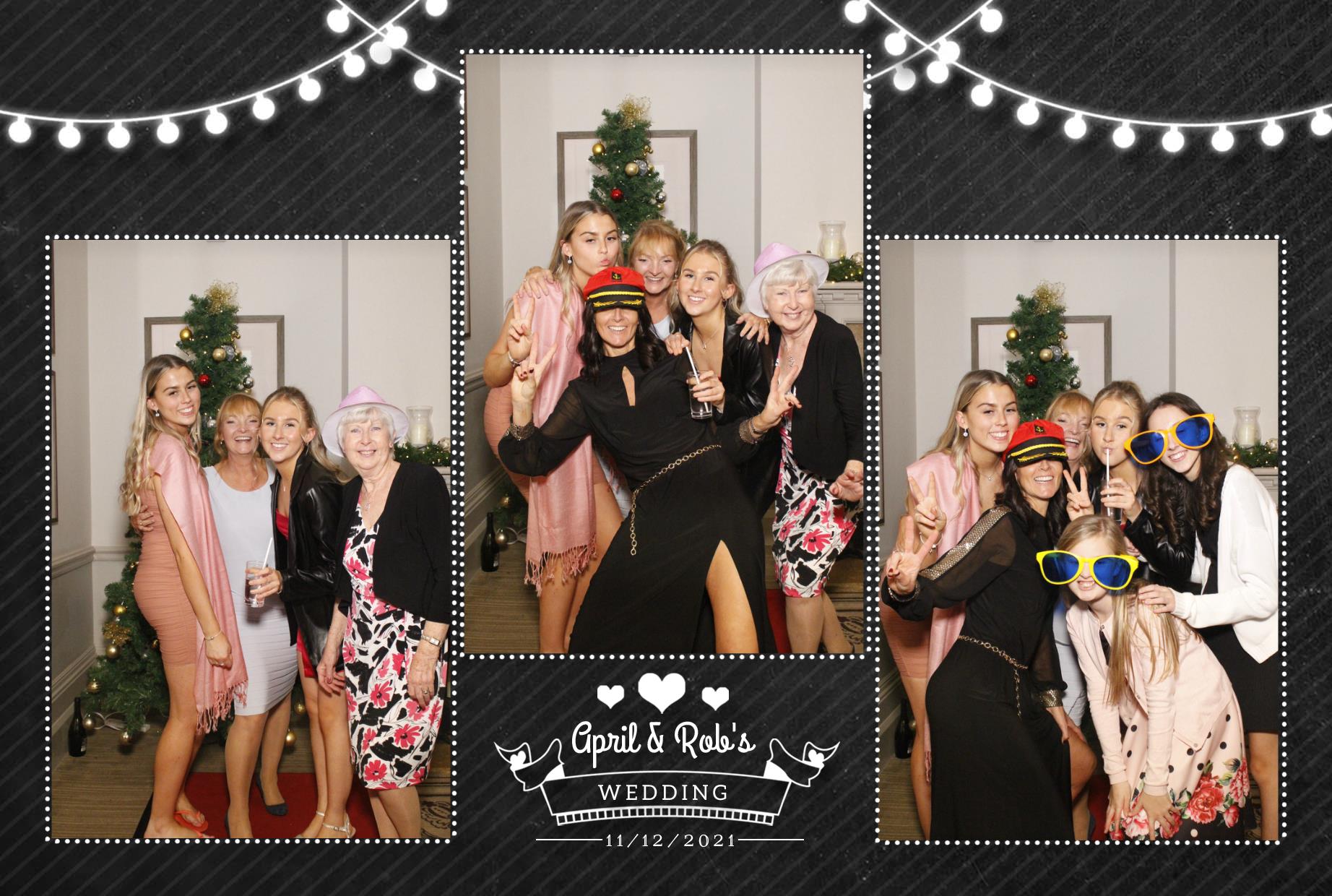 April & Rob's Wedding  | View more photos from the event at gallery.myphotoboothexperience.co.uk/u/MyPhotoBoothExperienceLtd/April-Robs-Wedding