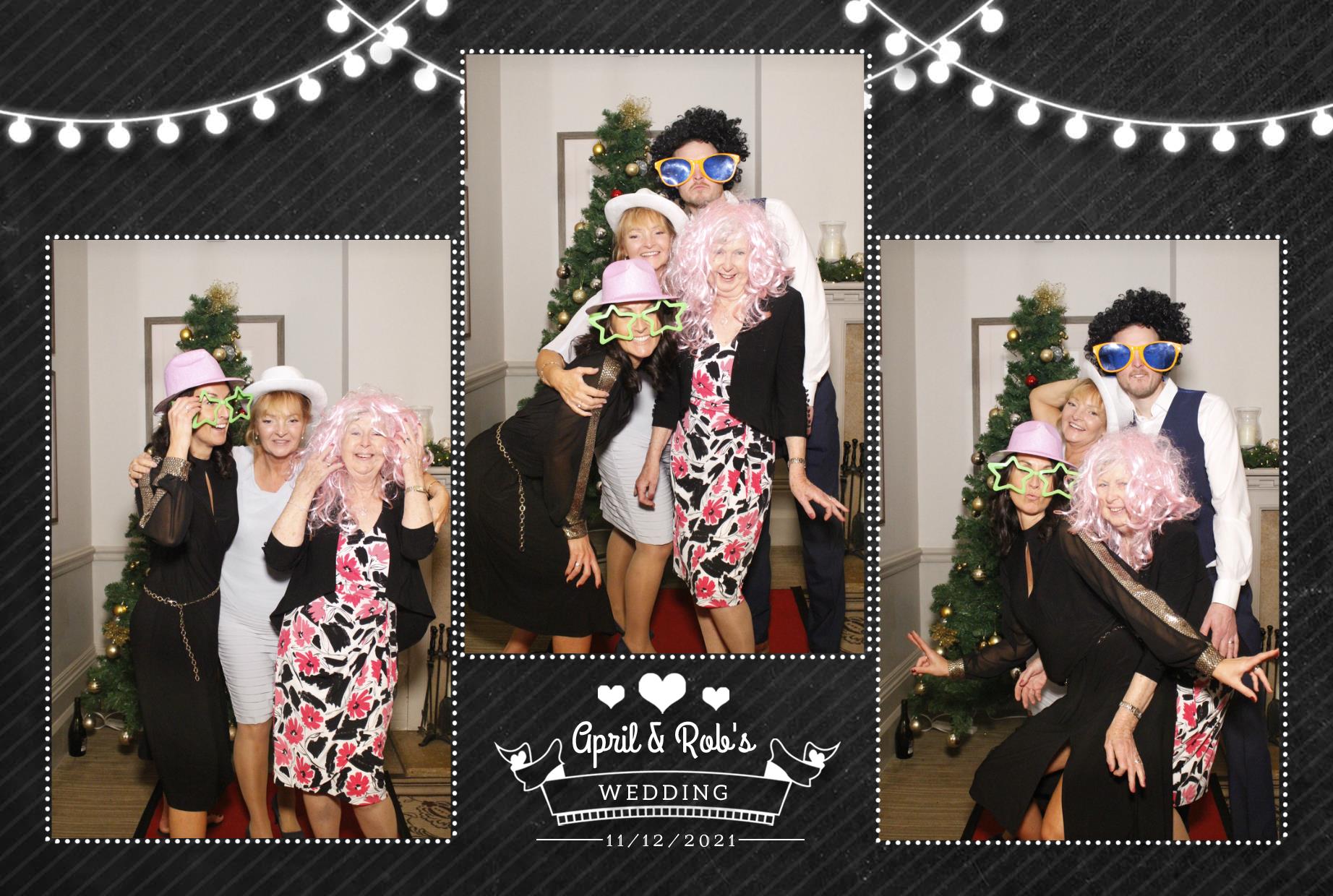 April & Rob's Wedding  | View more photos from the event at gallery.myphotoboothexperience.co.uk/u/MyPhotoBoothExperienceLtd/April-Robs-Wedding
