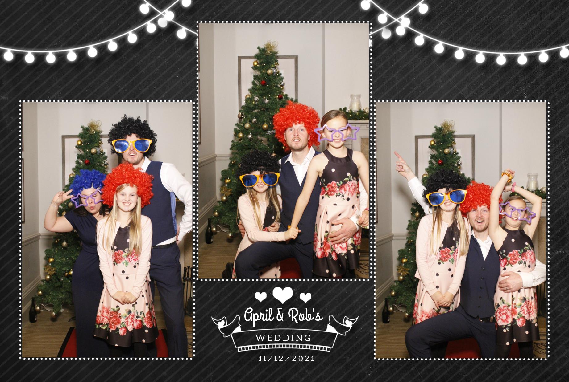 April & Rob's Wedding  | View more photos from the event at gallery.myphotoboothexperience.co.uk/u/MyPhotoBoothExperienceLtd/April-Robs-Wedding