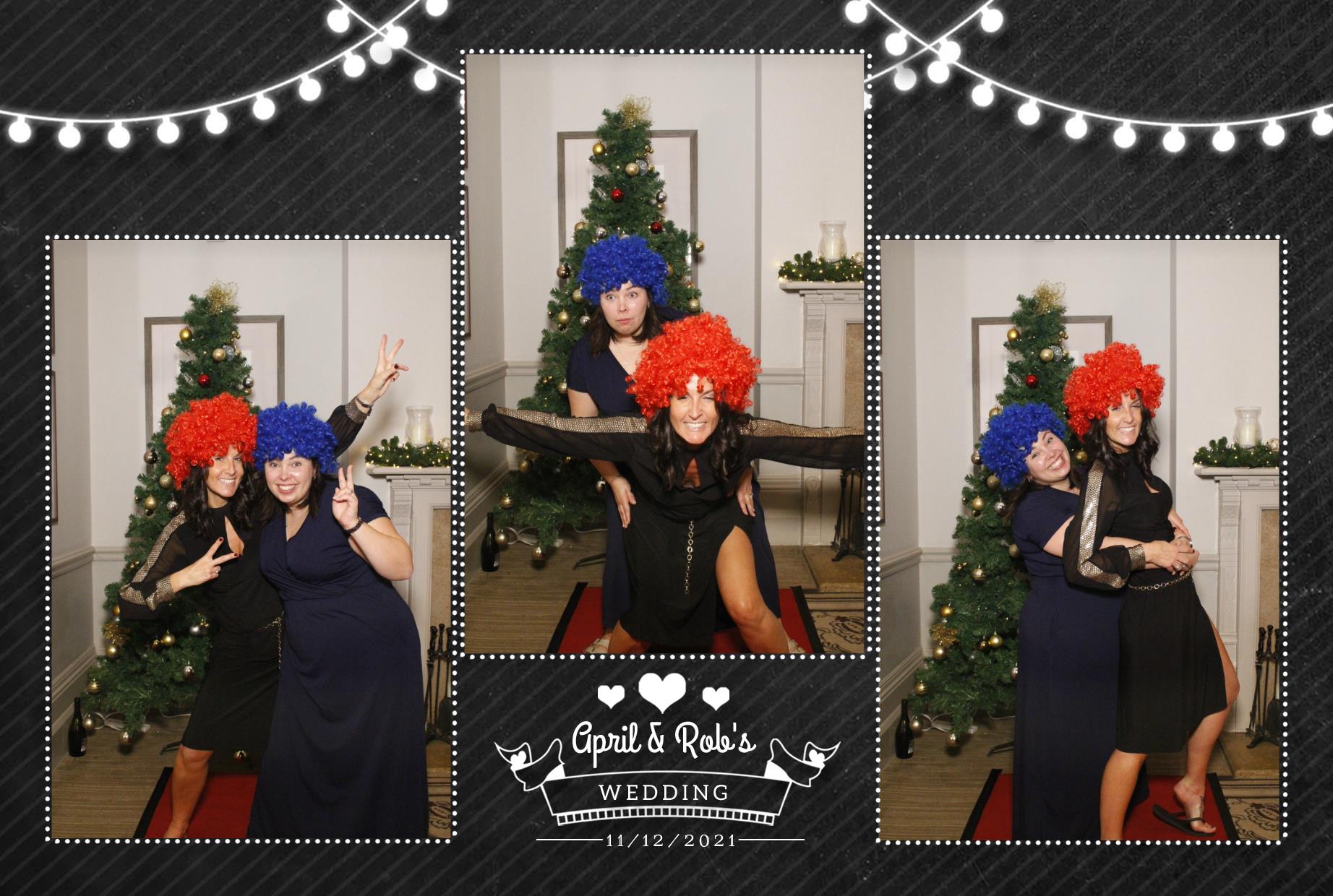 April & Rob's Wedding  | View more photos from the event at gallery.myphotoboothexperience.co.uk/u/MyPhotoBoothExperienceLtd/April-Robs-Wedding