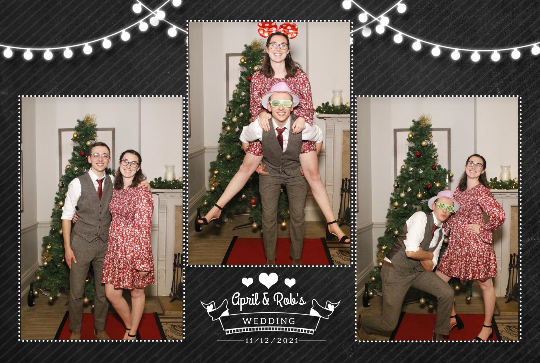 April & Rob's Wedding  | View more photos from the event at gallery.myphotoboothexperience.co.uk/u/MyPhotoBoothExperienceLtd/April-Robs-Wedding