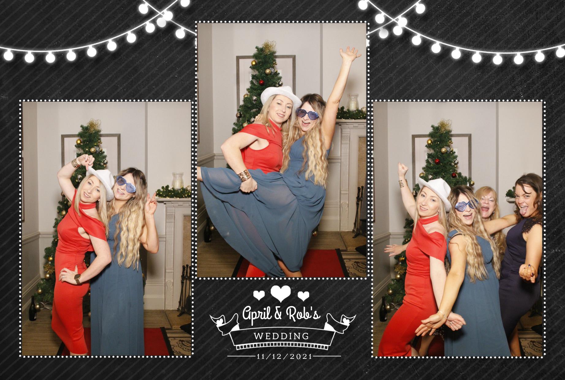 April & Rob's Wedding  | View more photos from the event at gallery.myphotoboothexperience.co.uk/u/MyPhotoBoothExperienceLtd/April-Robs-Wedding