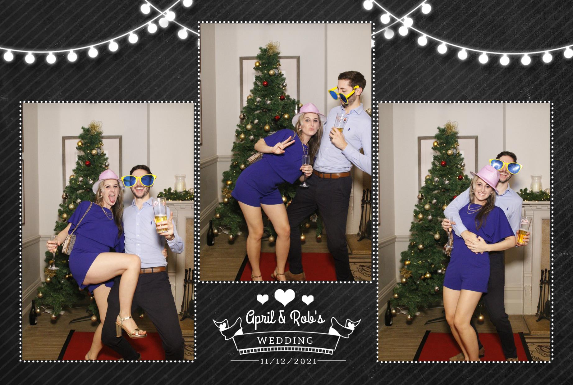 April & Rob's Wedding  | View more photos from the event at gallery.myphotoboothexperience.co.uk/u/MyPhotoBoothExperienceLtd/April-Robs-Wedding