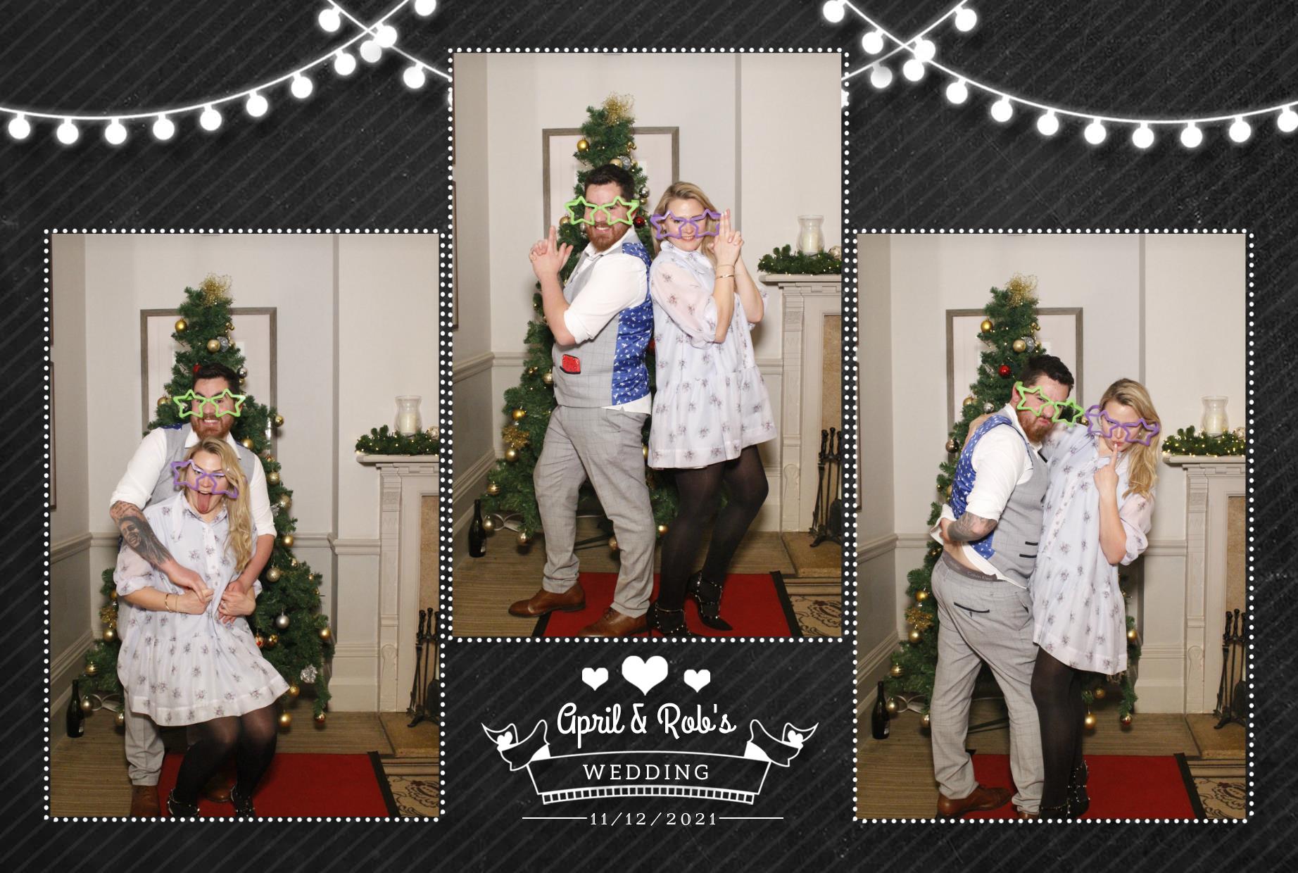 April & Rob's Wedding  | View more photos from the event at gallery.myphotoboothexperience.co.uk/u/MyPhotoBoothExperienceLtd/April-Robs-Wedding