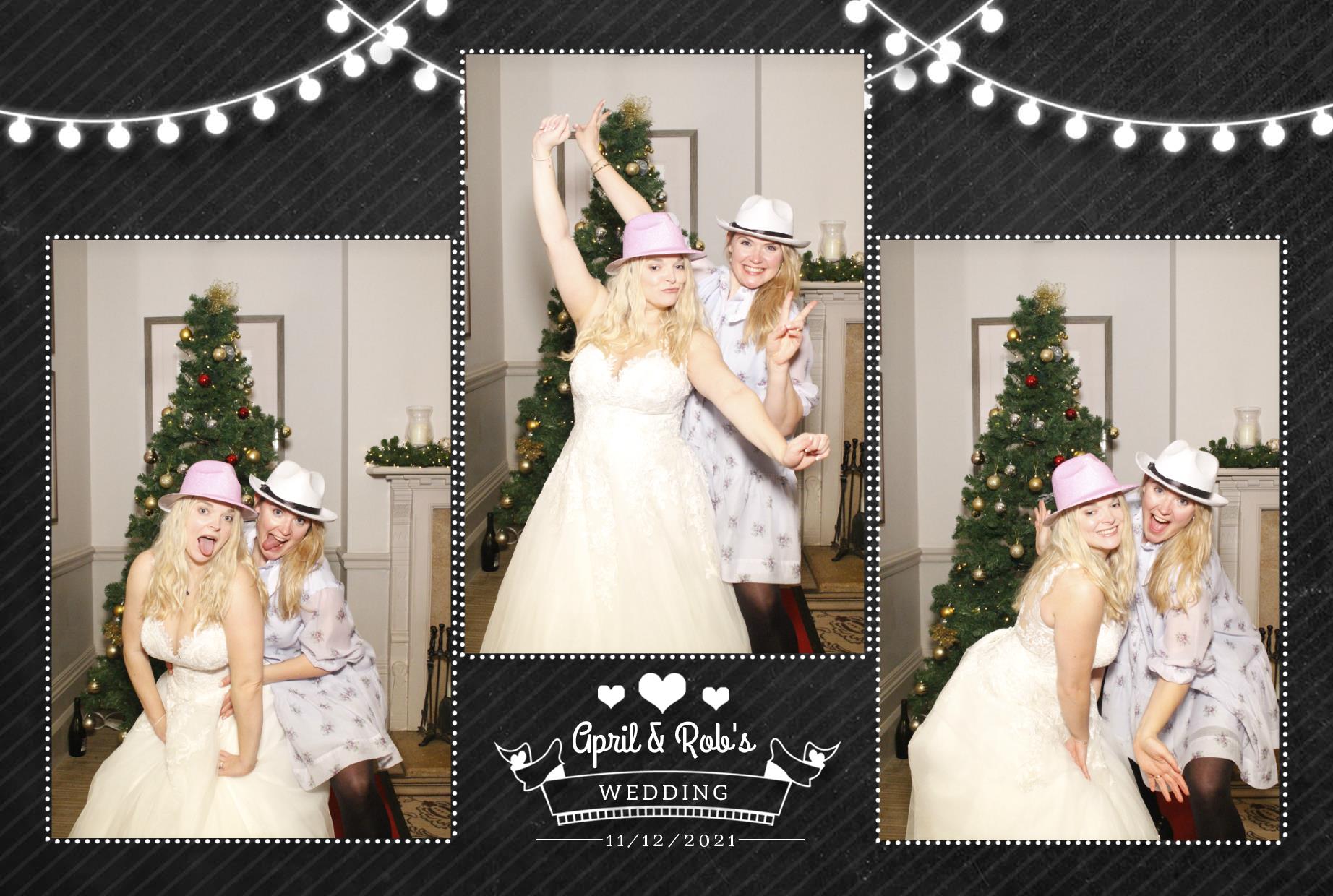 April & Rob's Wedding  | View more photos from the event at gallery.myphotoboothexperience.co.uk/u/MyPhotoBoothExperienceLtd/April-Robs-Wedding