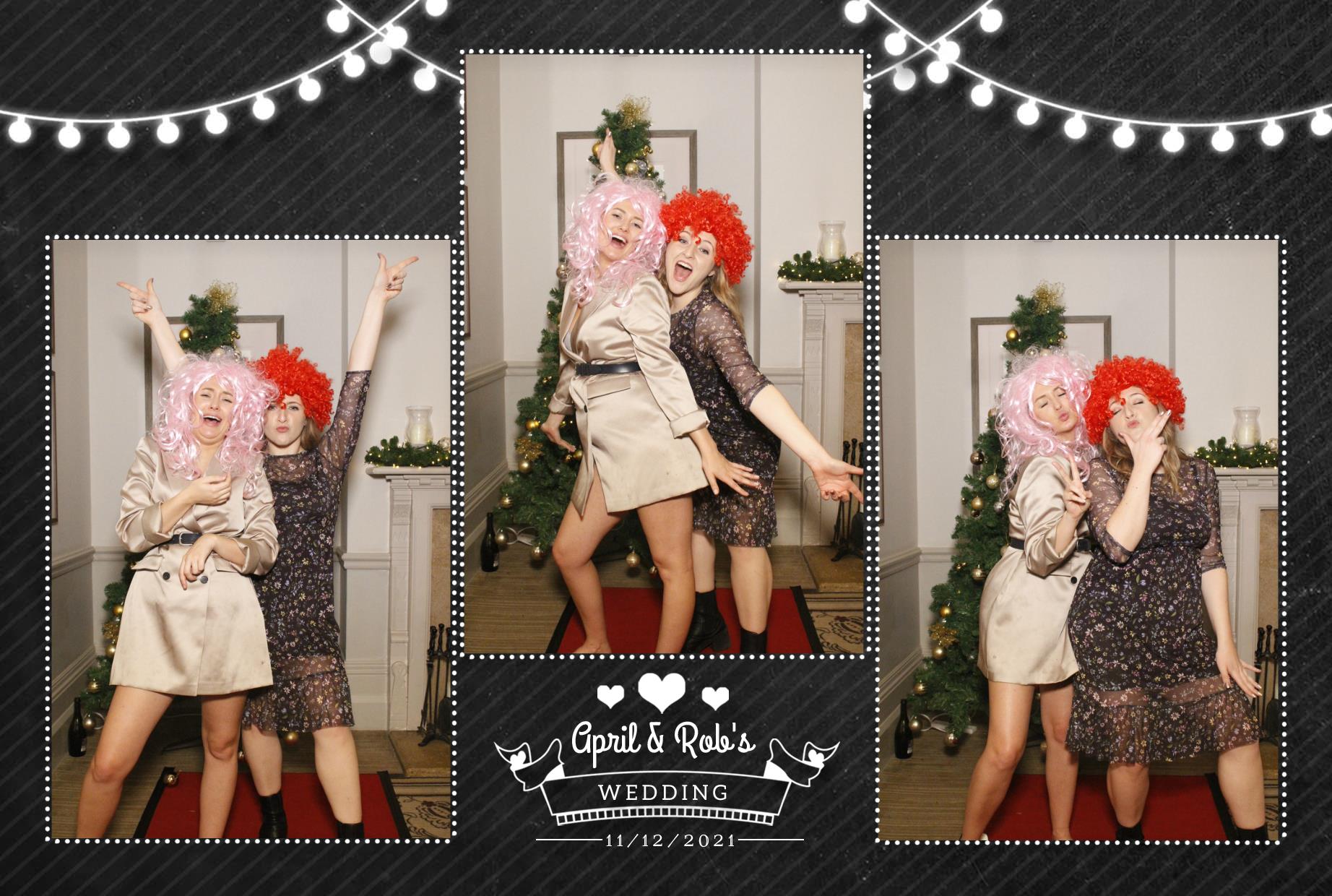 April & Rob's Wedding  | View more photos from the event at gallery.myphotoboothexperience.co.uk/u/MyPhotoBoothExperienceLtd/April-Robs-Wedding