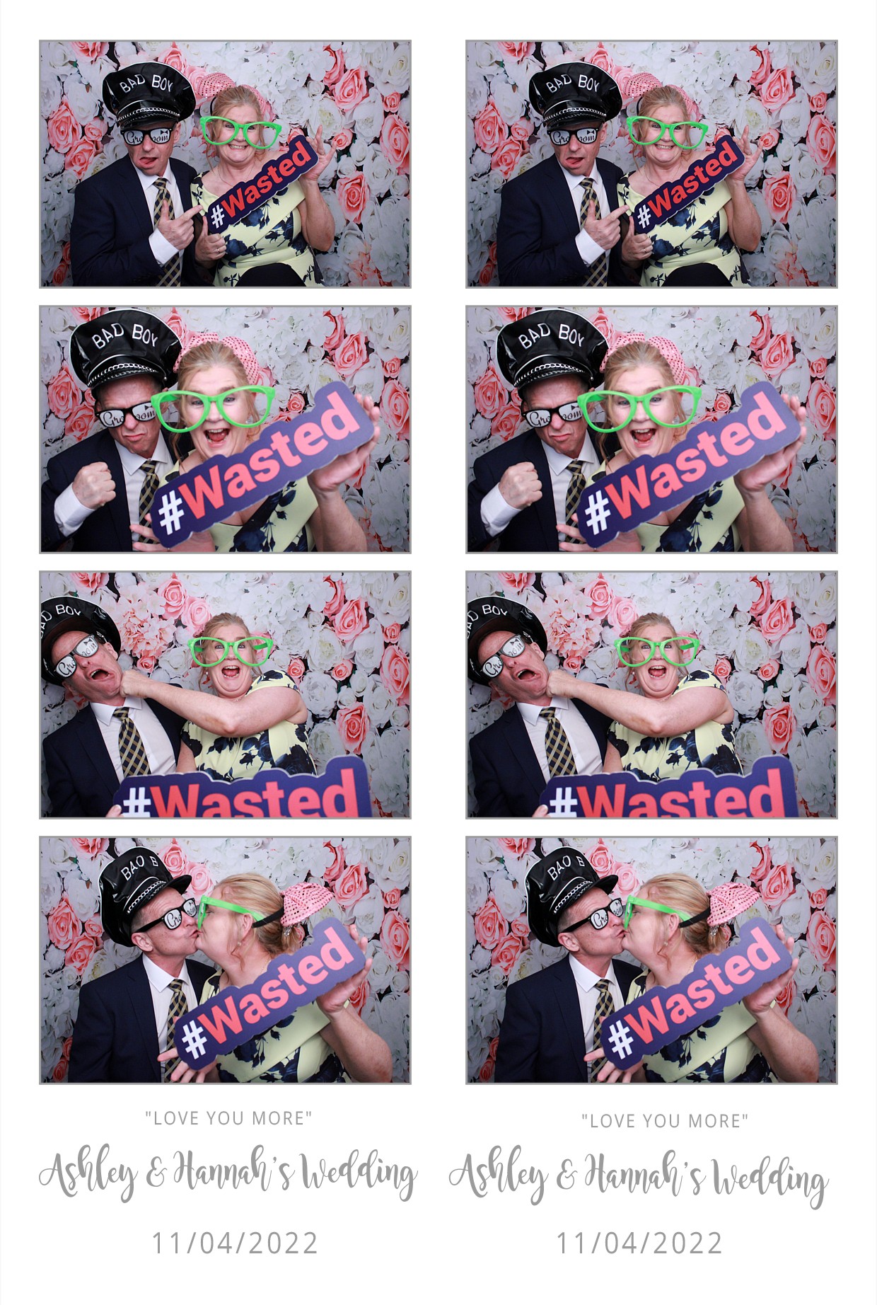 Ashley & Hannah's Wedding  | View more photos from the event at gallery.myphotoboothexperience.co.uk/u/MyPhotoBoothExperienceLtd/Ashley-Hannahs-Wedding