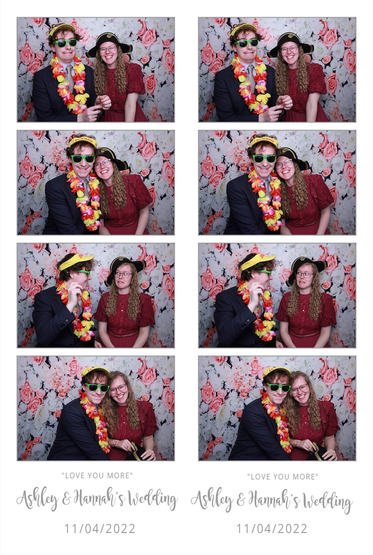 Ashley & Hannah's Wedding  | View more photos from the event at gallery.myphotoboothexperience.co.uk/u/MyPhotoBoothExperienceLtd/Ashley-Hannahs-Wedding