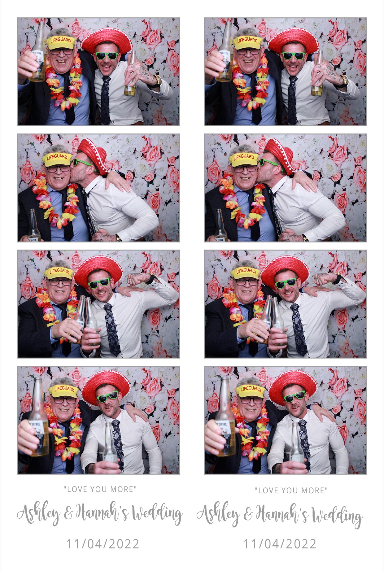 Ashley & Hannah's Wedding  | View more photos from the event at gallery.myphotoboothexperience.co.uk/u/MyPhotoBoothExperienceLtd/Ashley-Hannahs-Wedding