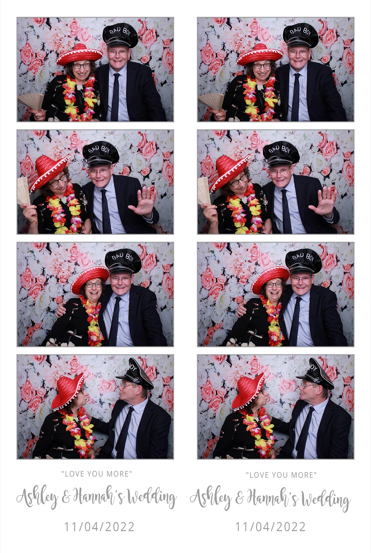 Ashley & Hannah's Wedding  | View more photos from the event at gallery.myphotoboothexperience.co.uk/u/MyPhotoBoothExperienceLtd/Ashley-Hannahs-Wedding