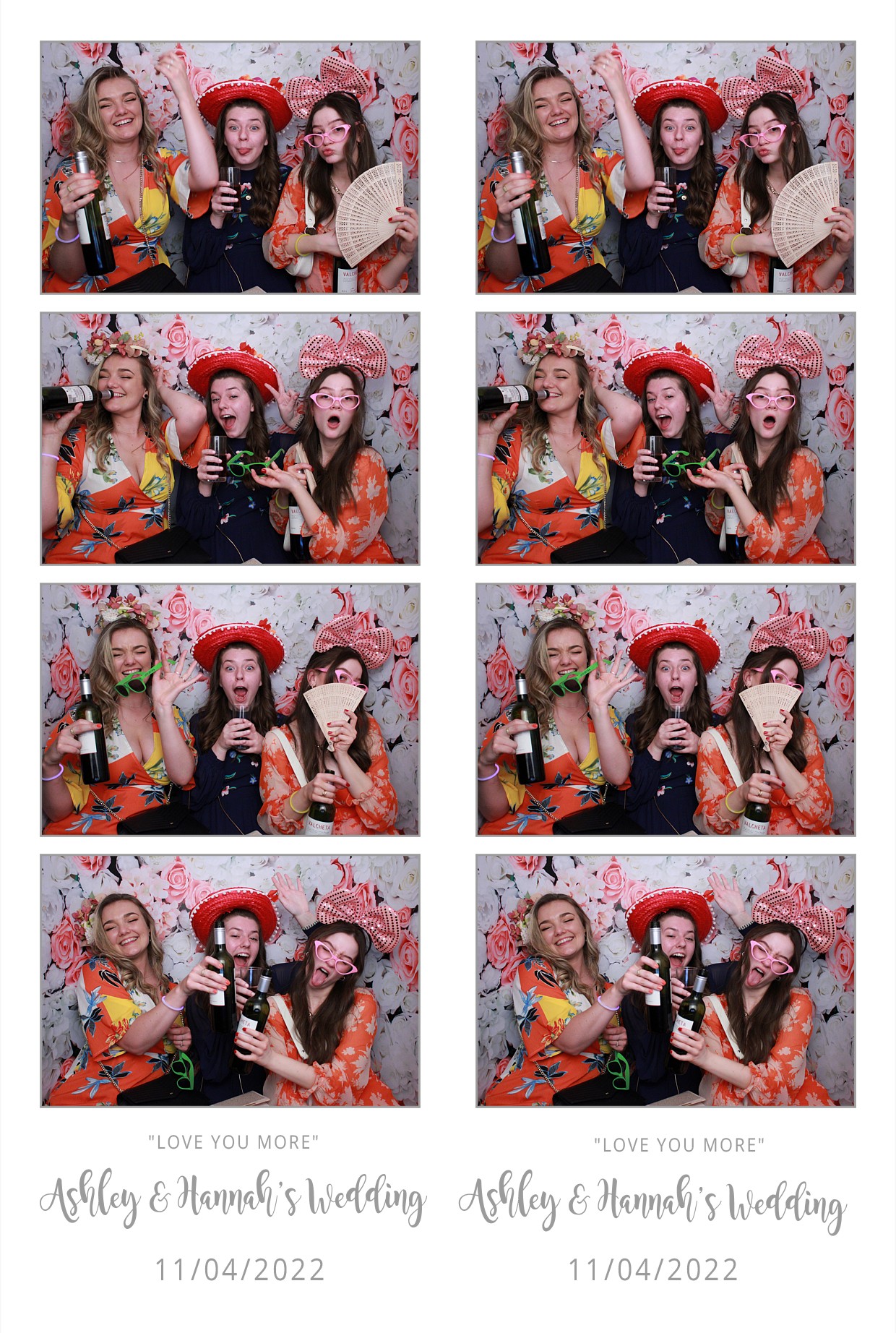 Ashley & Hannah's Wedding  | View more photos from the event at gallery.myphotoboothexperience.co.uk/u/MyPhotoBoothExperienceLtd/Ashley-Hannahs-Wedding