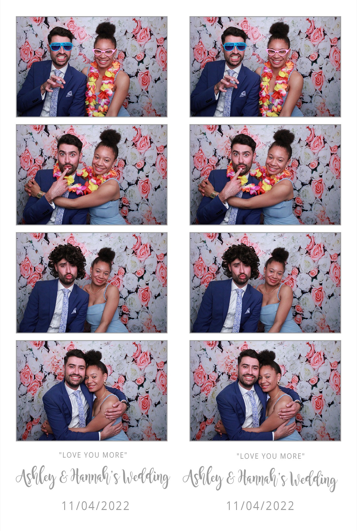 Ashley & Hannah's Wedding  | View more photos from the event at gallery.myphotoboothexperience.co.uk/u/MyPhotoBoothExperienceLtd/Ashley-Hannahs-Wedding