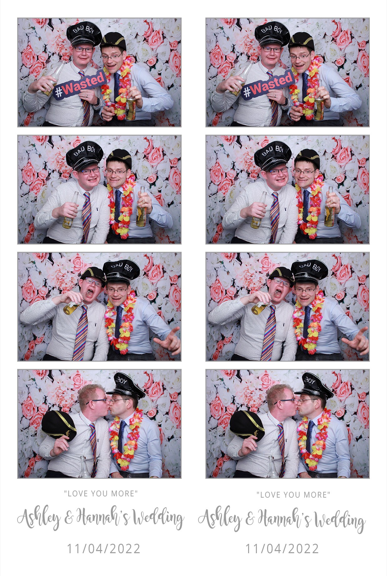 Ashley & Hannah's Wedding  | View more photos from the event at gallery.myphotoboothexperience.co.uk/u/MyPhotoBoothExperienceLtd/Ashley-Hannahs-Wedding