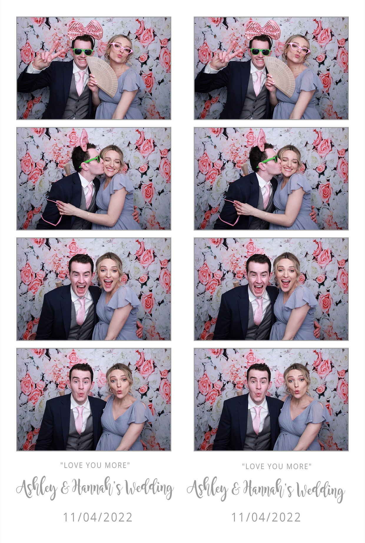 Ashley & Hannah's Wedding  | View more photos from the event at gallery.myphotoboothexperience.co.uk/u/MyPhotoBoothExperienceLtd/Ashley-Hannahs-Wedding