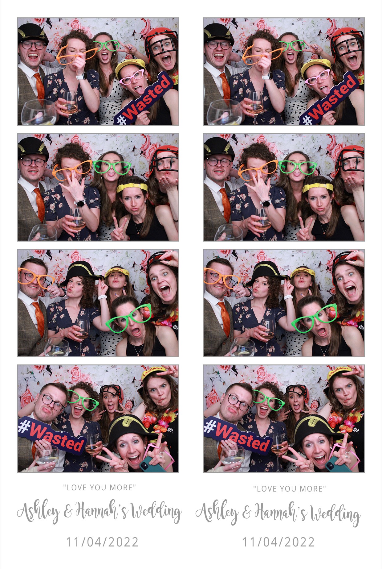 Ashley & Hannah's Wedding  | View more photos from the event at gallery.myphotoboothexperience.co.uk/u/MyPhotoBoothExperienceLtd/Ashley-Hannahs-Wedding