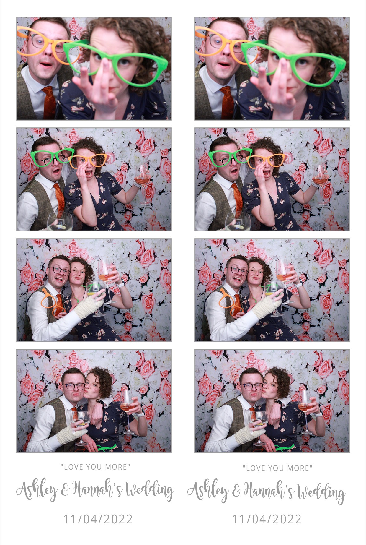 Ashley & Hannah's Wedding  | View more photos from the event at gallery.myphotoboothexperience.co.uk/u/MyPhotoBoothExperienceLtd/Ashley-Hannahs-Wedding