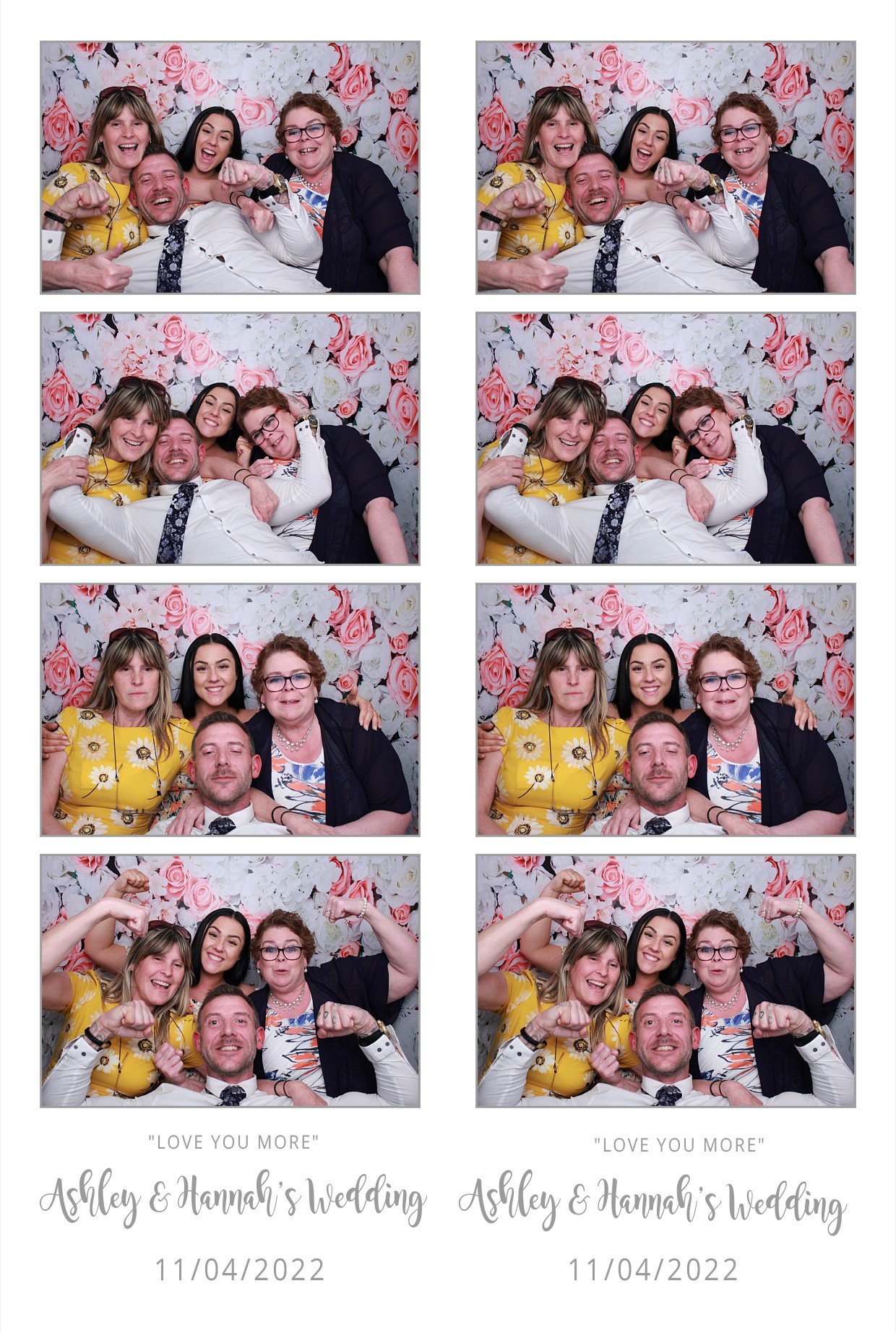 Ashley & Hannah's Wedding  | View more photos from the event at gallery.myphotoboothexperience.co.uk/u/MyPhotoBoothExperienceLtd/Ashley-Hannahs-Wedding