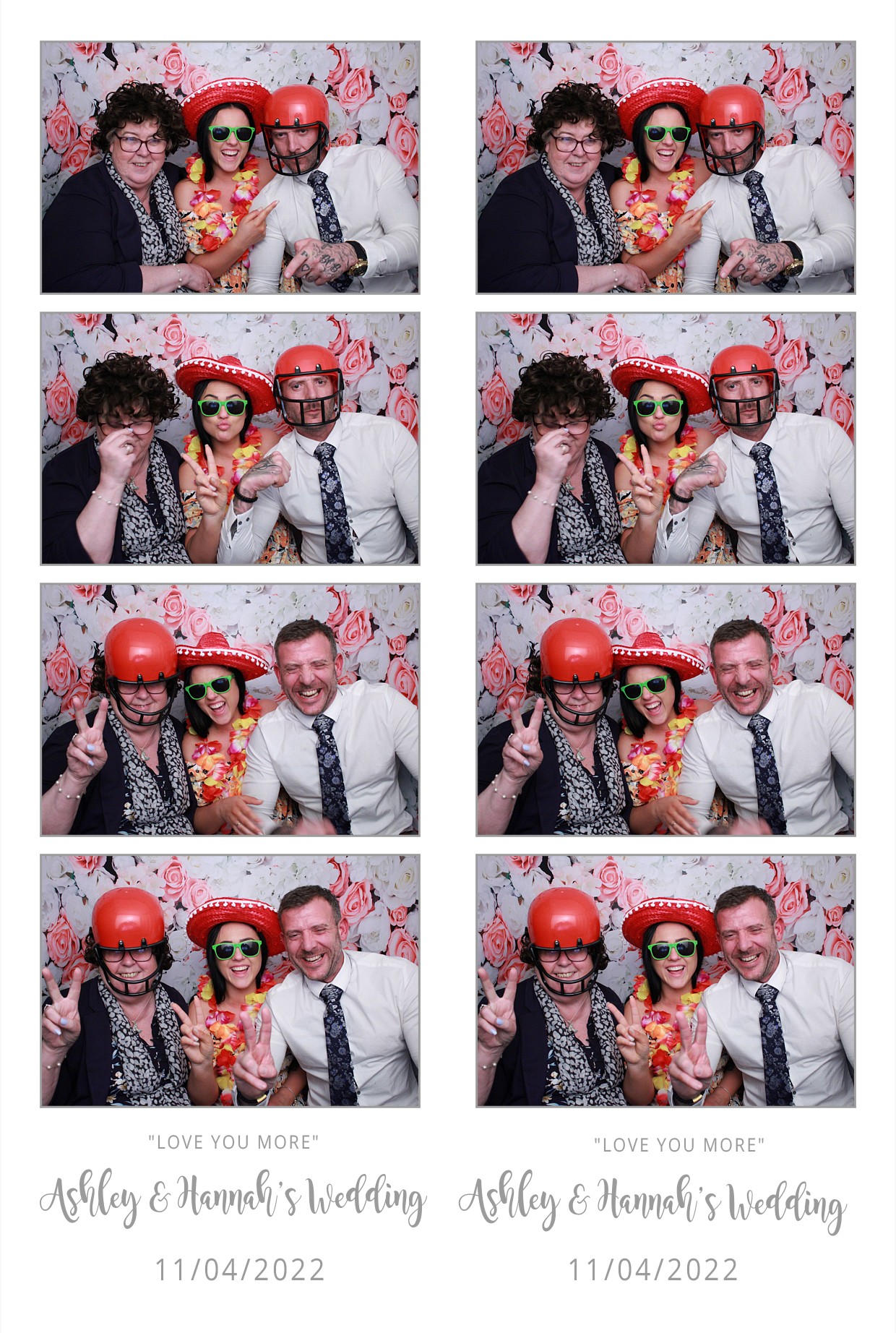 Ashley & Hannah's Wedding  | View more photos from the event at gallery.myphotoboothexperience.co.uk/u/MyPhotoBoothExperienceLtd/Ashley-Hannahs-Wedding