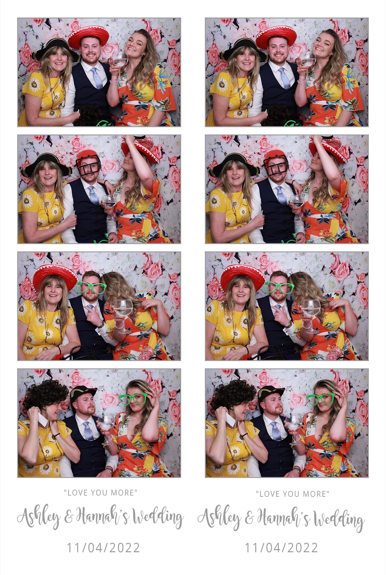 Ashley & Hannah's Wedding  | View more photos from the event at gallery.myphotoboothexperience.co.uk/u/MyPhotoBoothExperienceLtd/Ashley-Hannahs-Wedding